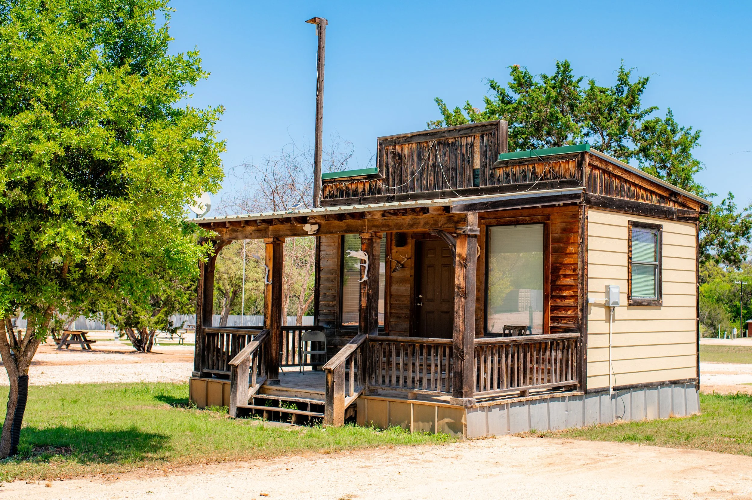 Frio Buckhorn RV Park and Resort Cabin 7 outside