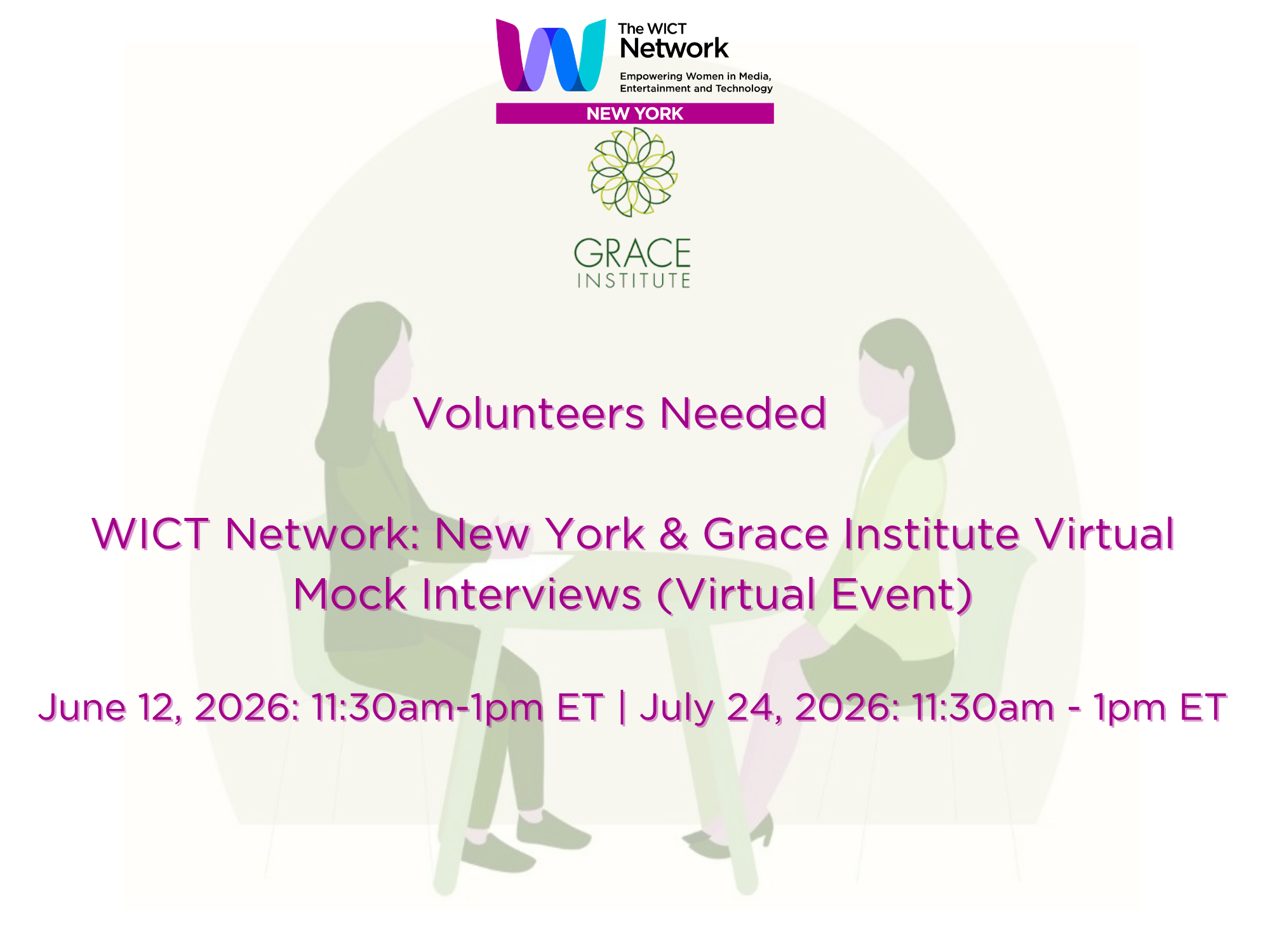 Grace Institute Virtual Mock Interview 