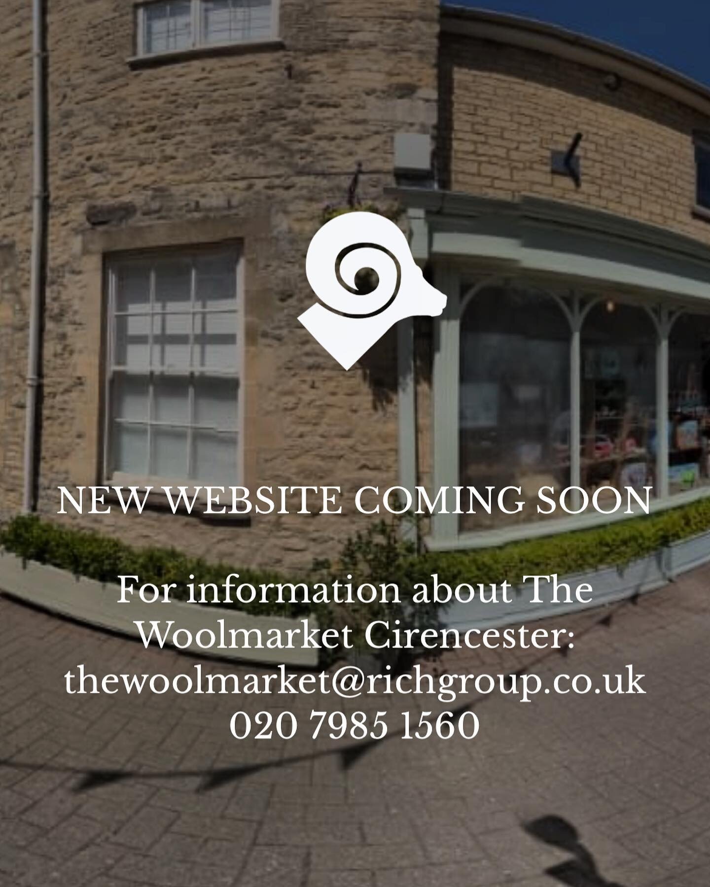 Happy to say that we are busy working away on a new website, part of our refreshing and updating of The Woolmarket. New things happening throughout 2022 👍. #cirencester #cotswolds