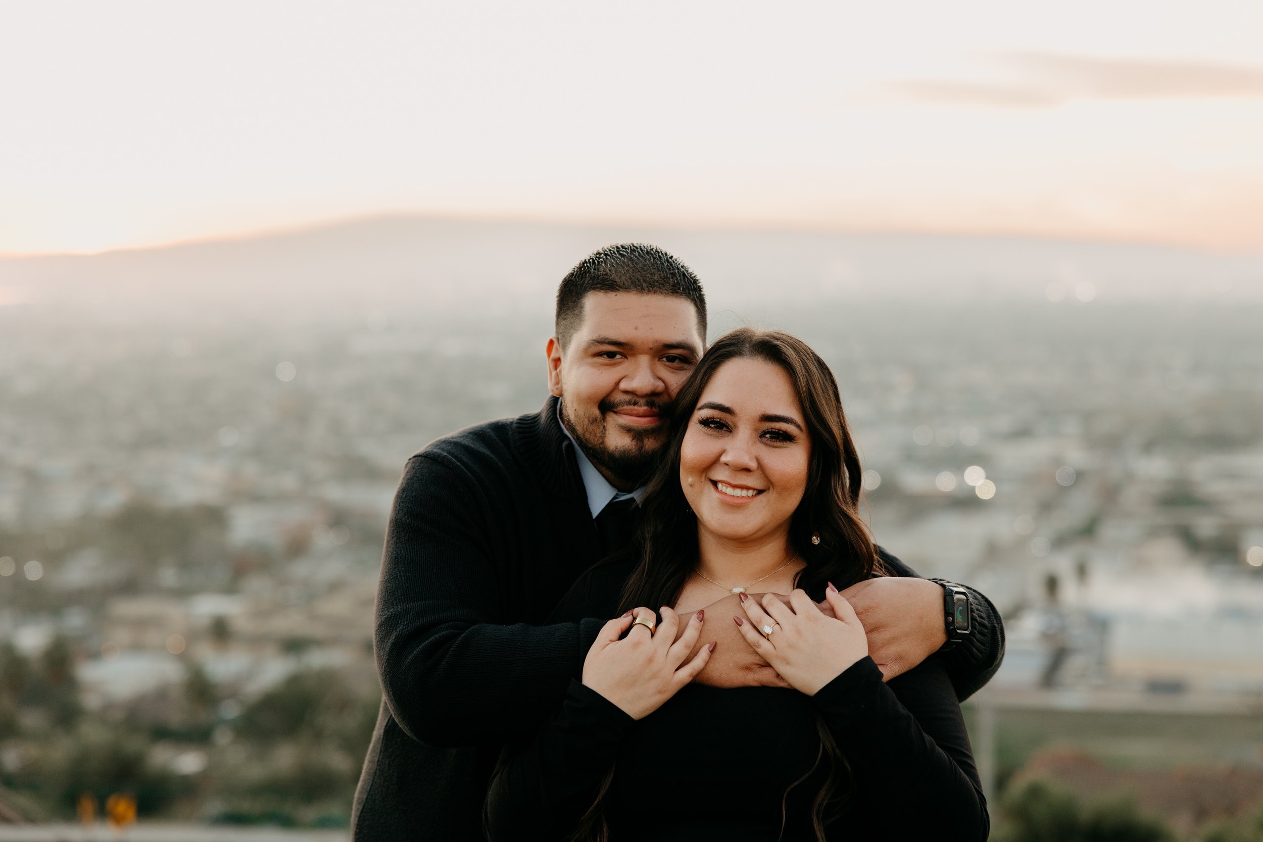 Surprise Proposal at Hilltop Park in Signal Hill | Long Beach Proposal Photographer