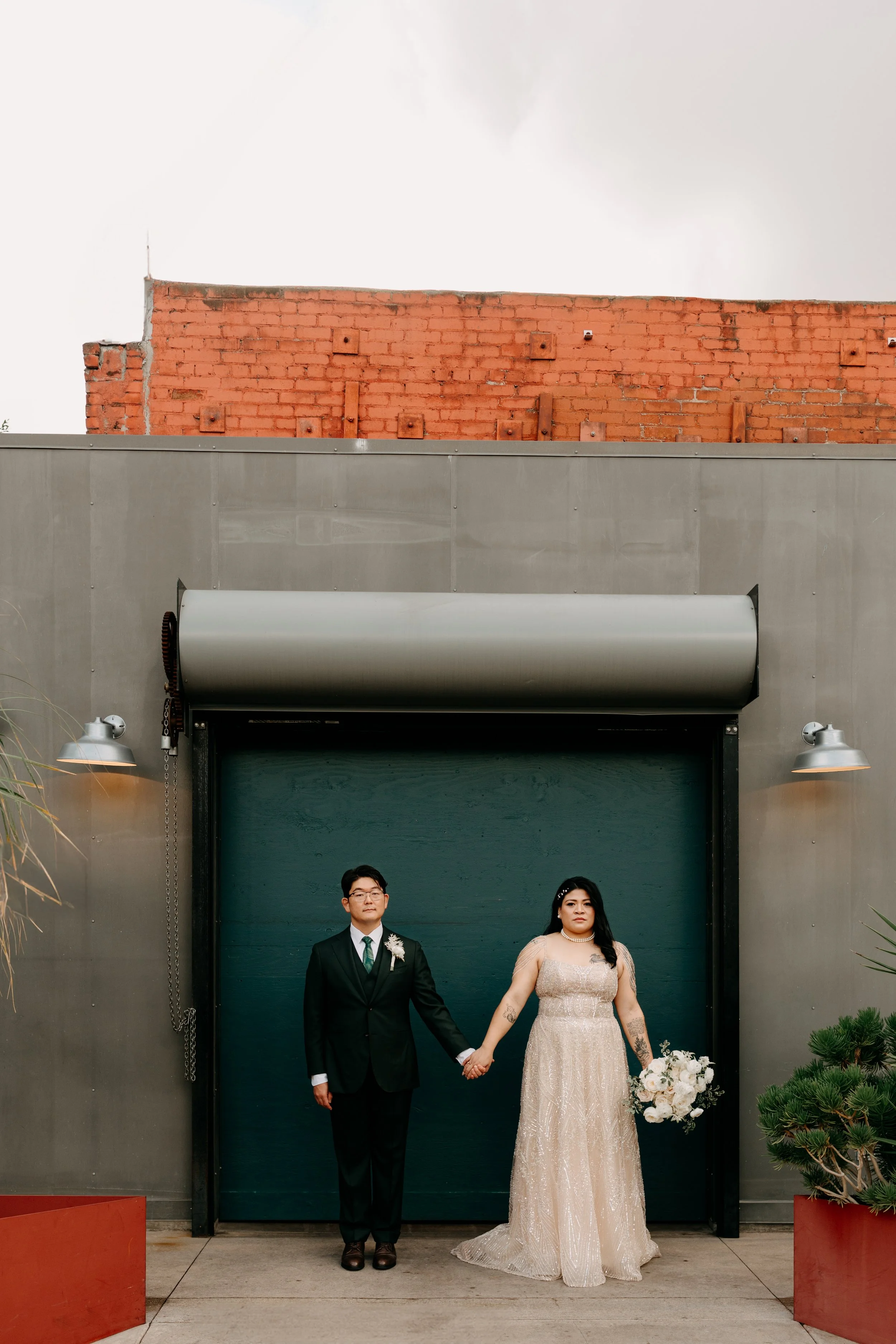 A Starry Night Wedding at Millwick in Los Angeles | Art District Wedding Photographer