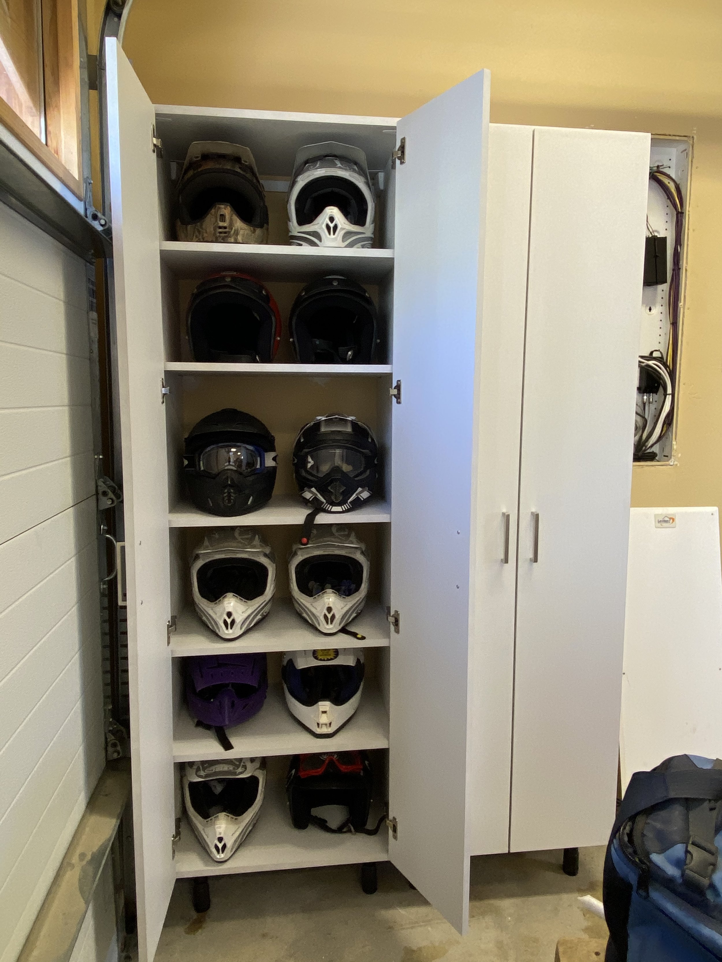 Garage Gear and Tool Storage Solutions and Installation — CB Custom Closets