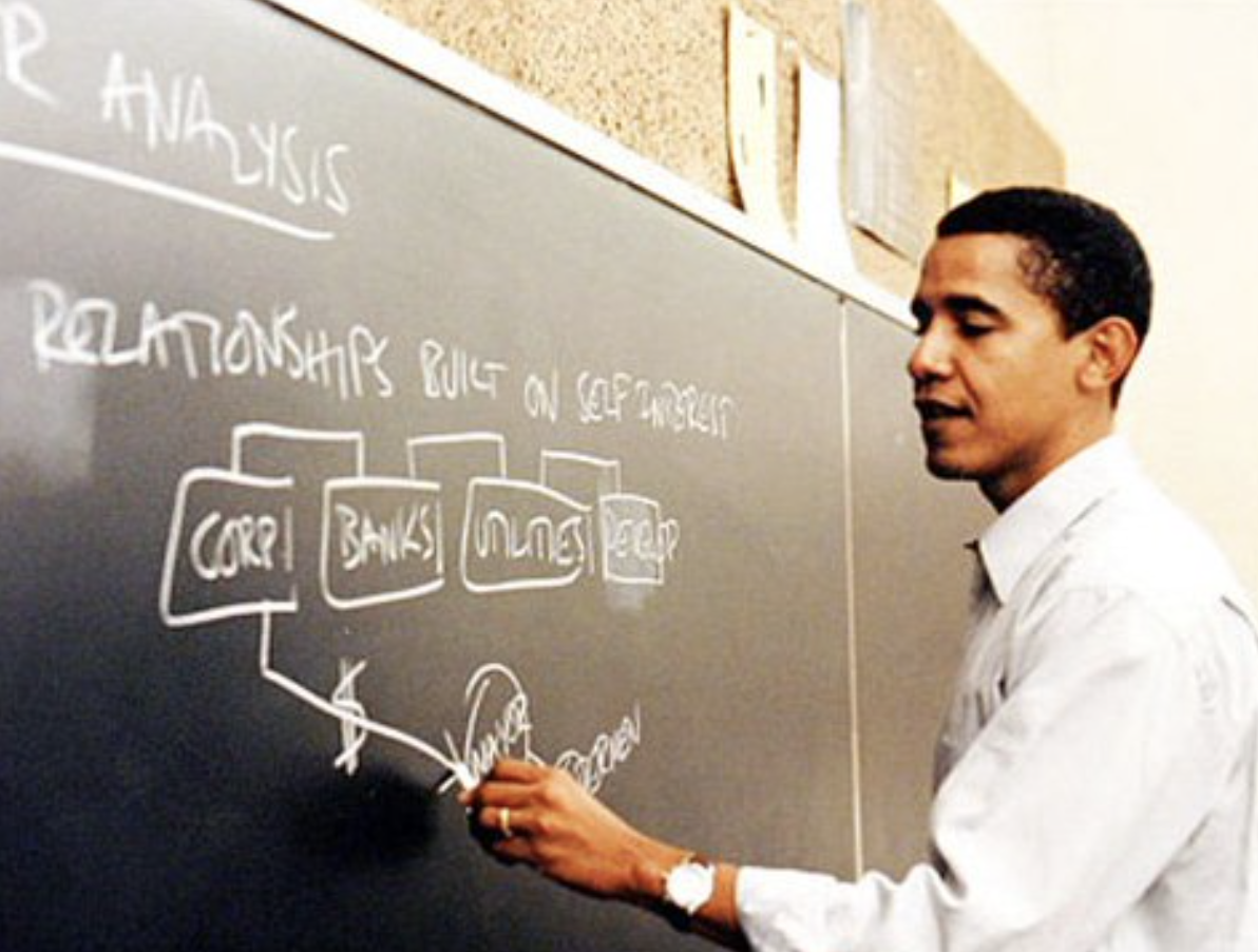  Taking Professor Obama's Class 