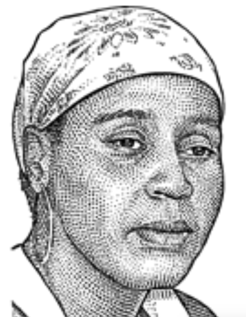 Portrait of Nicole Singleton, Hurricane Katrina evacuee featured in Steven Gray's Wall Street Journal series.