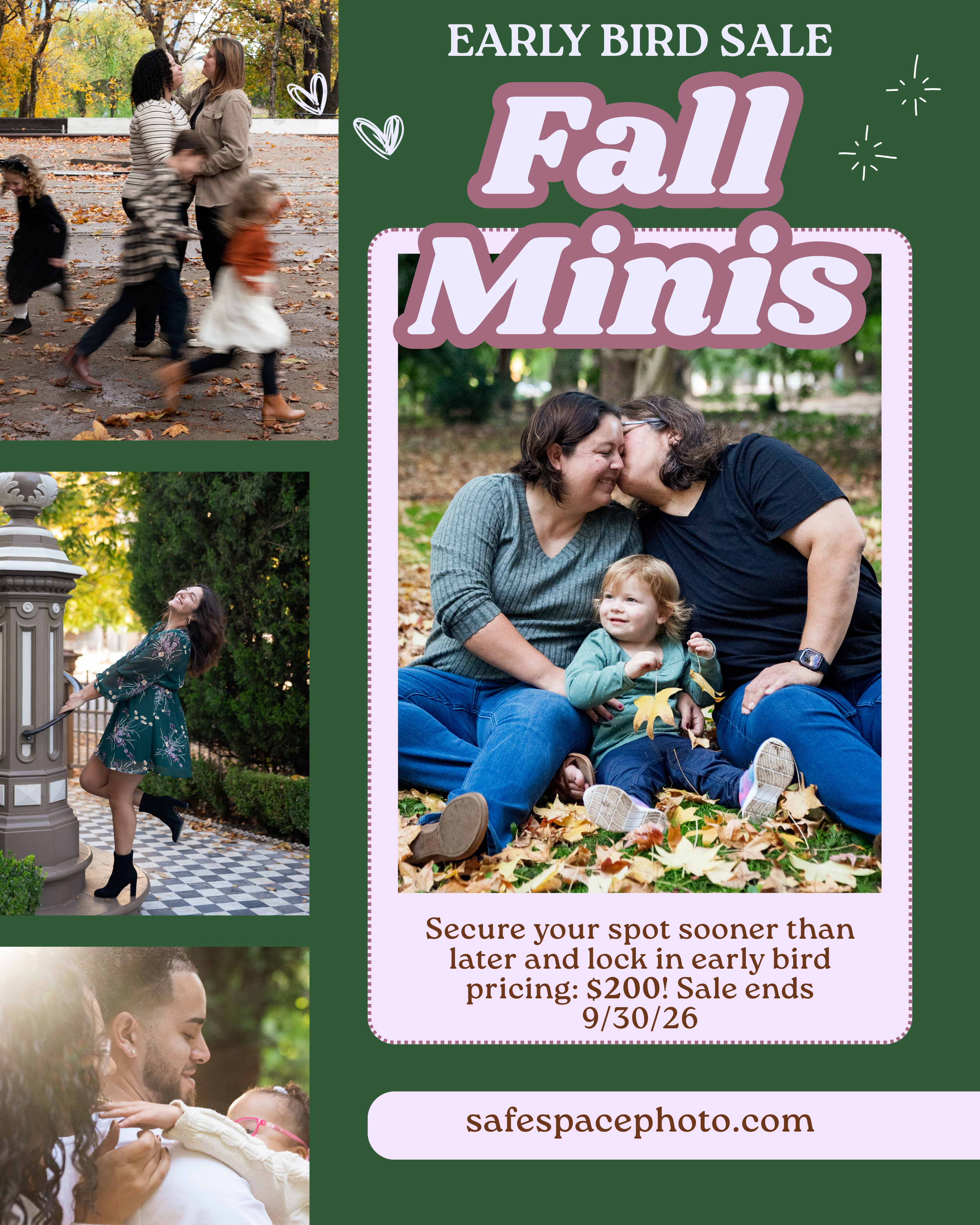 Safe Space Photo Fall Mini Session 2026 sacramento, LGBTQ photographer near me