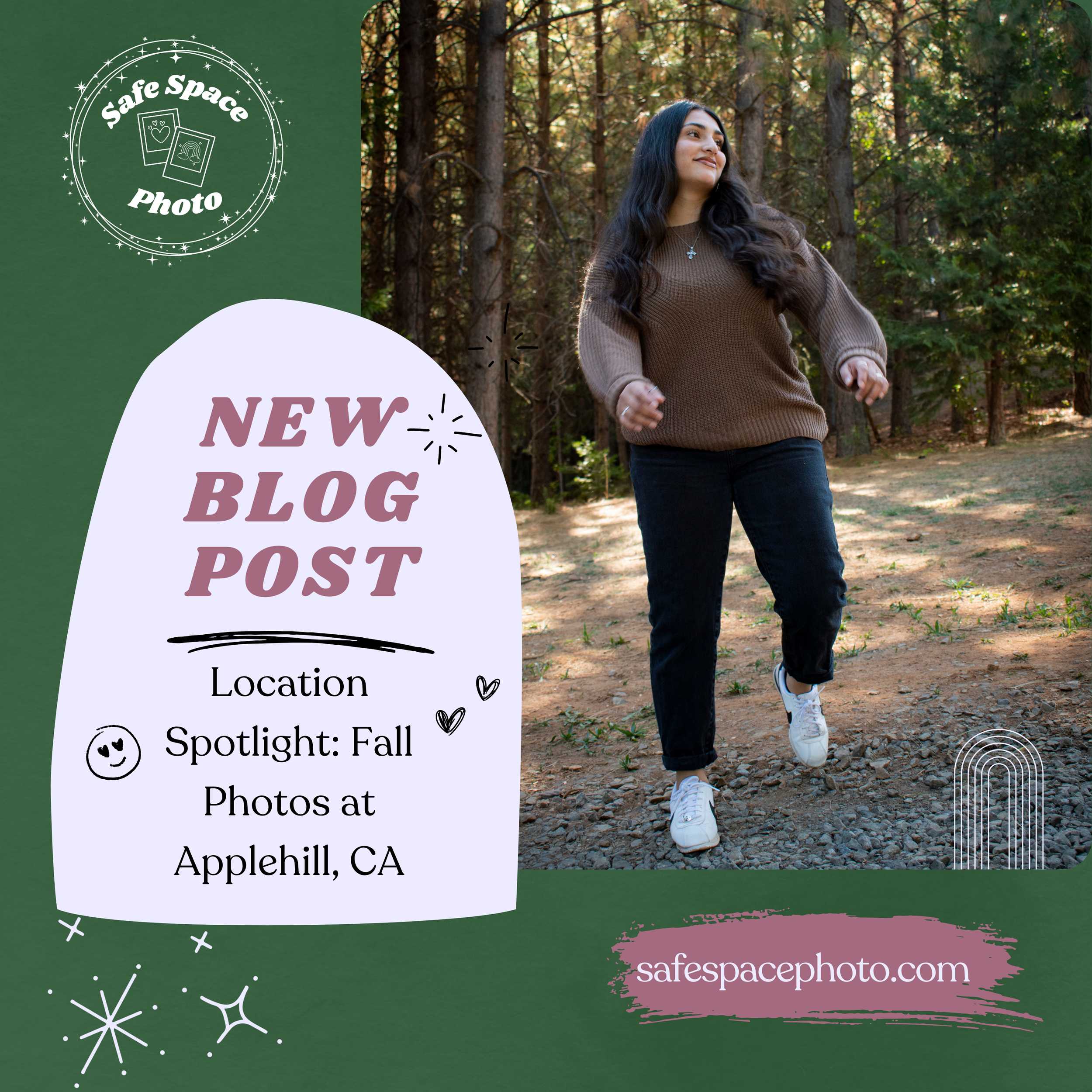 Location Spotlight: Fall Photos at Applehill CA