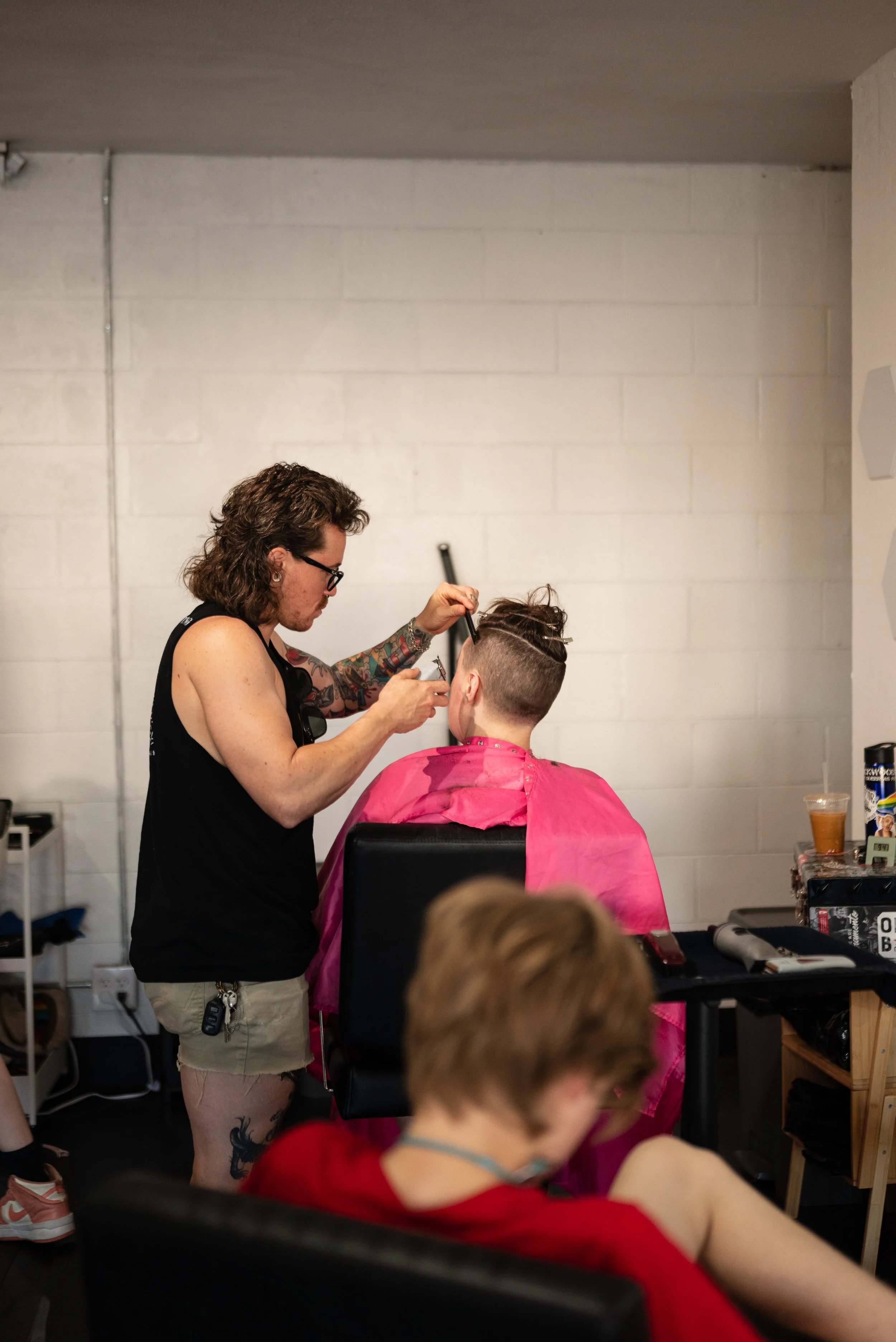 Trans Barber providing hair services in Loomis, CA