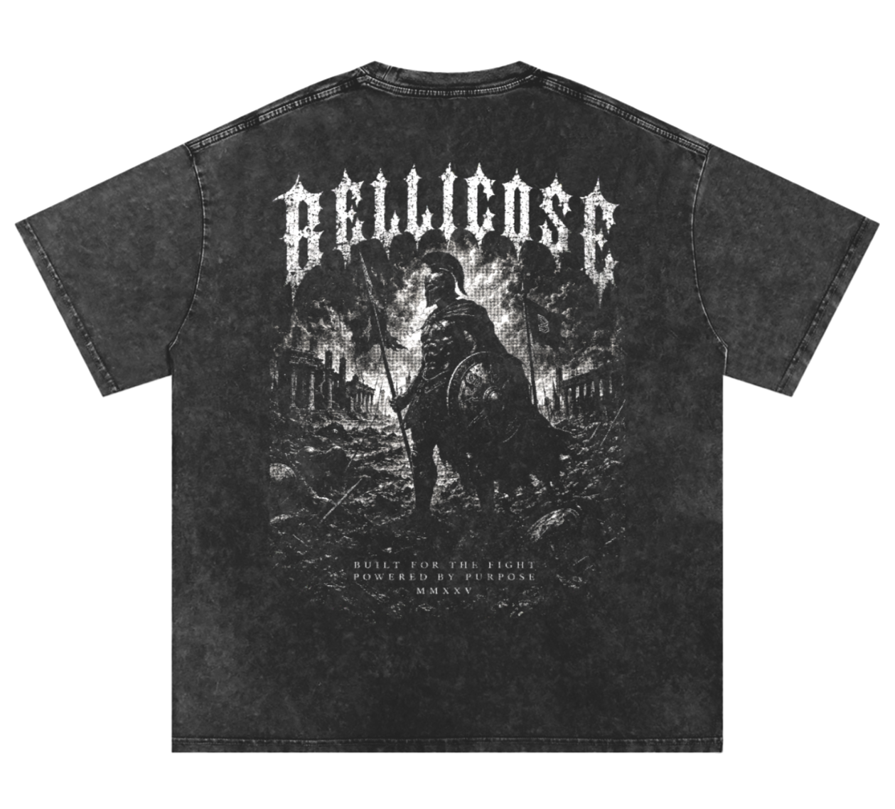 Battlefield Washed Oversized T-Shirt