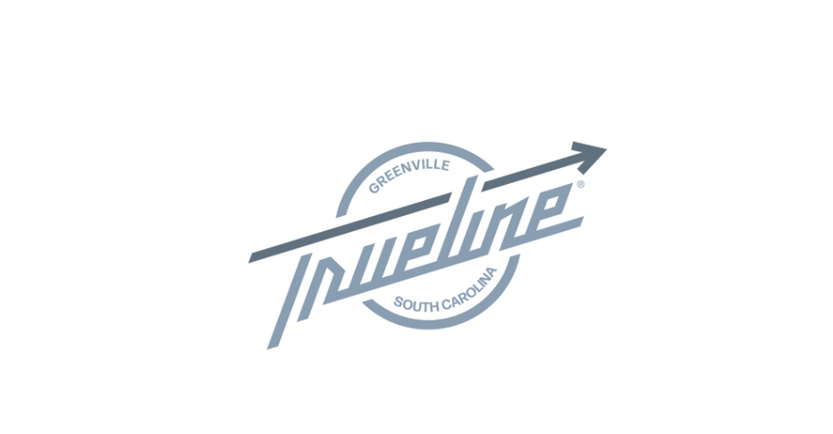 Logo of Trueline with the words Greenville South Carolina around it.