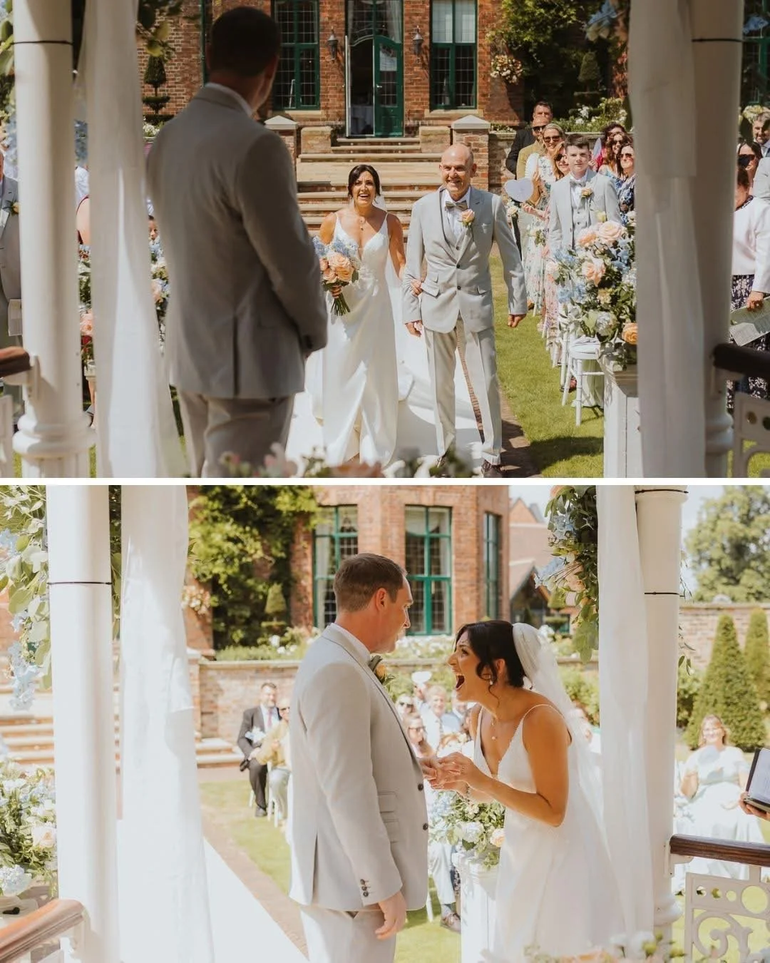 Summer Wedding at Aldwark Manor