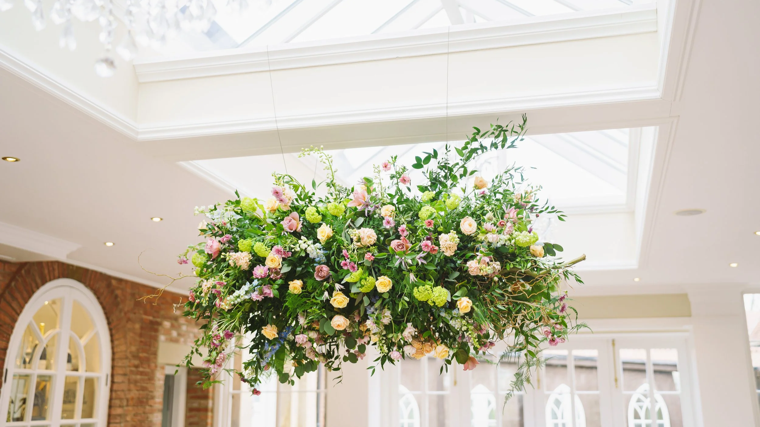 Hanging installation at Goldsborough Hall