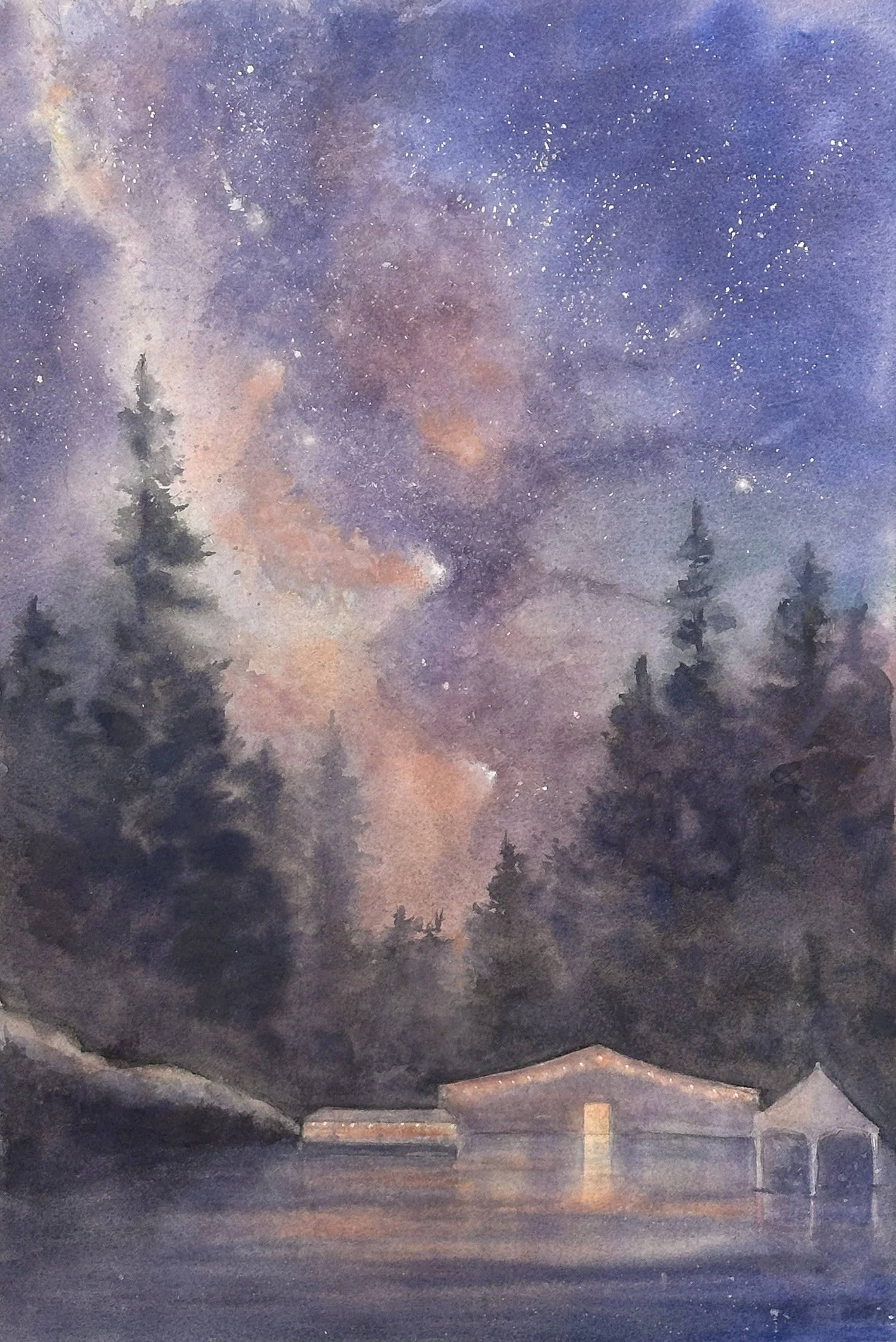 Under the Bright Path of the Milky Way