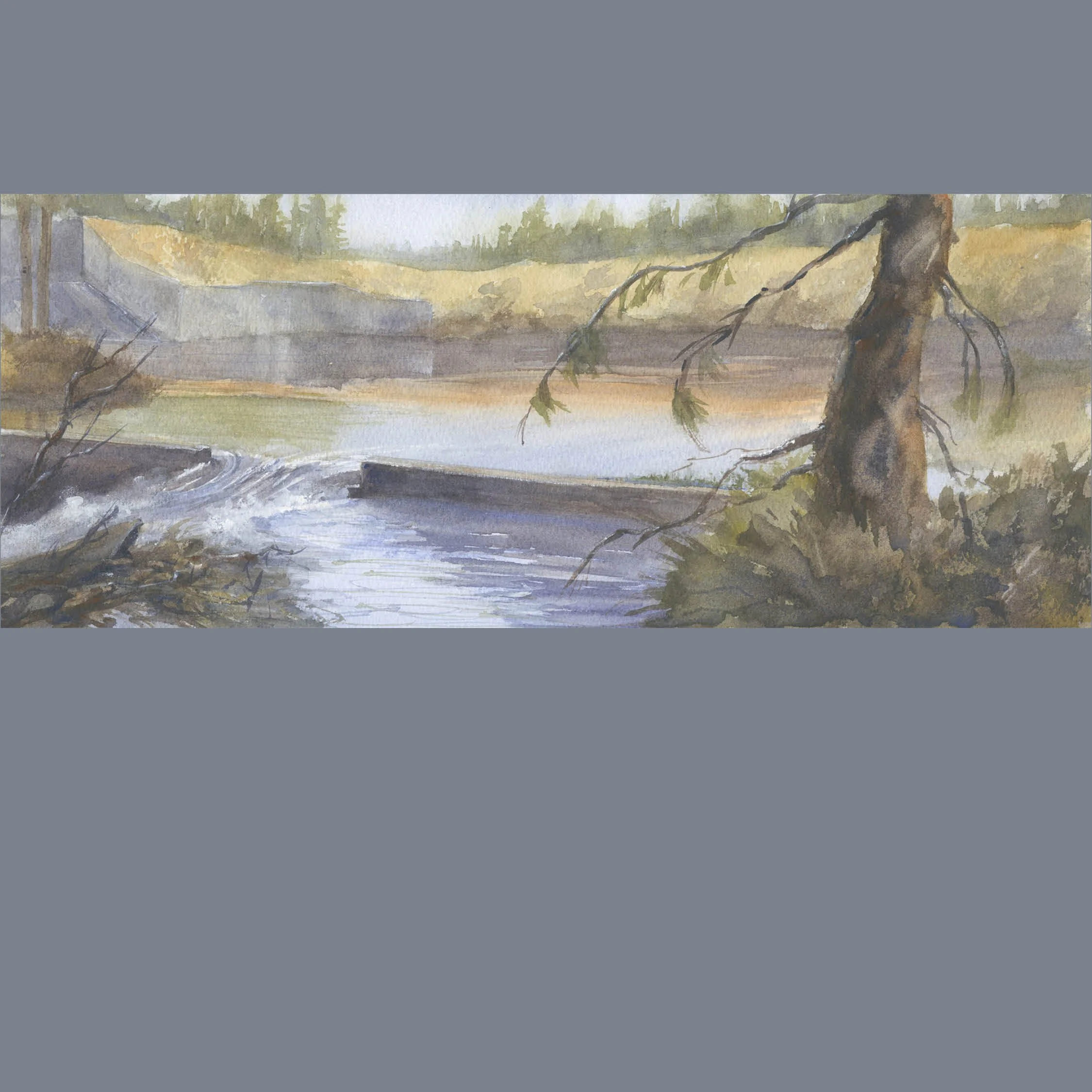 White Pines Lake Spillway