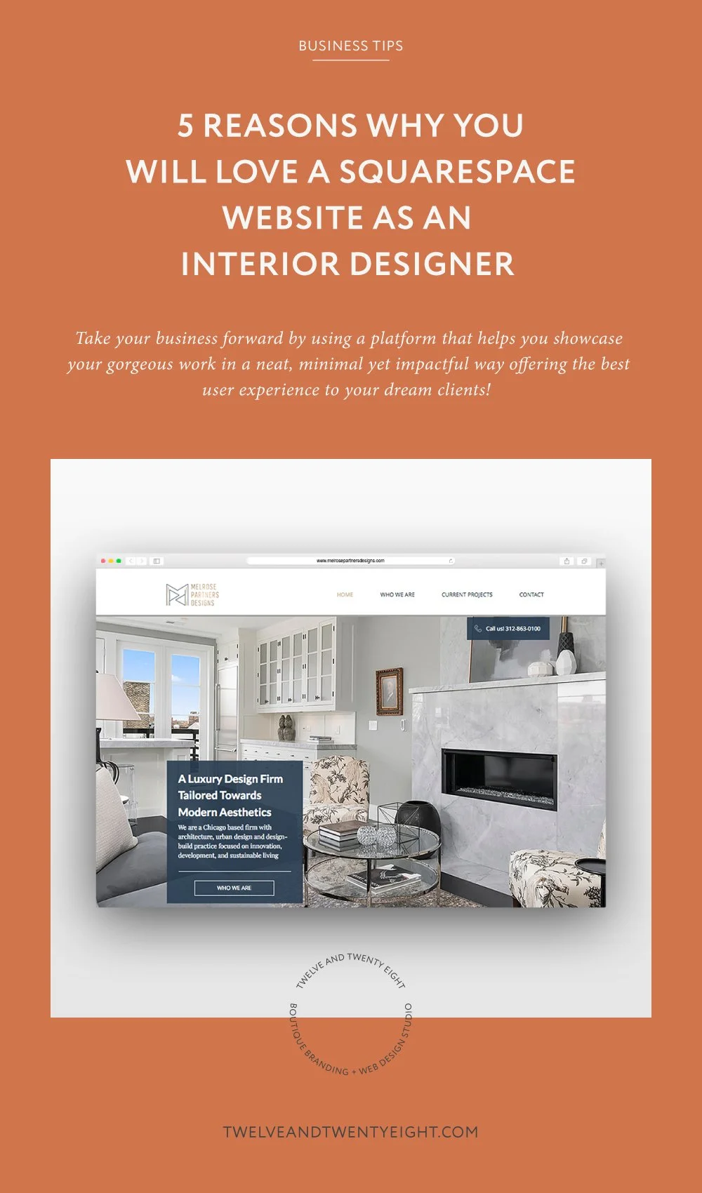 5 Reasons Why Interior Designers Love A Squarespace Website