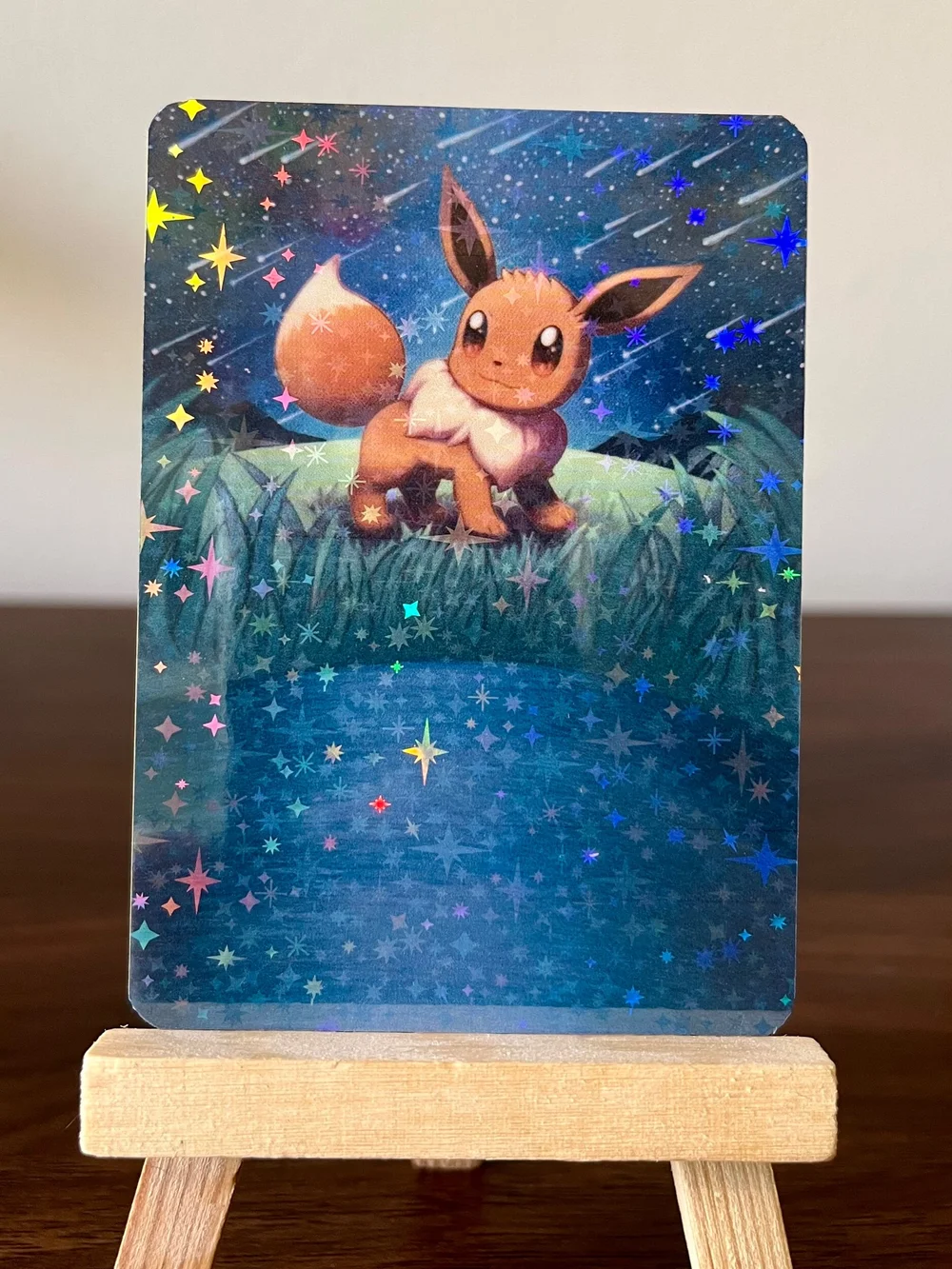 Eevee Full Art Print  hollypaintscards