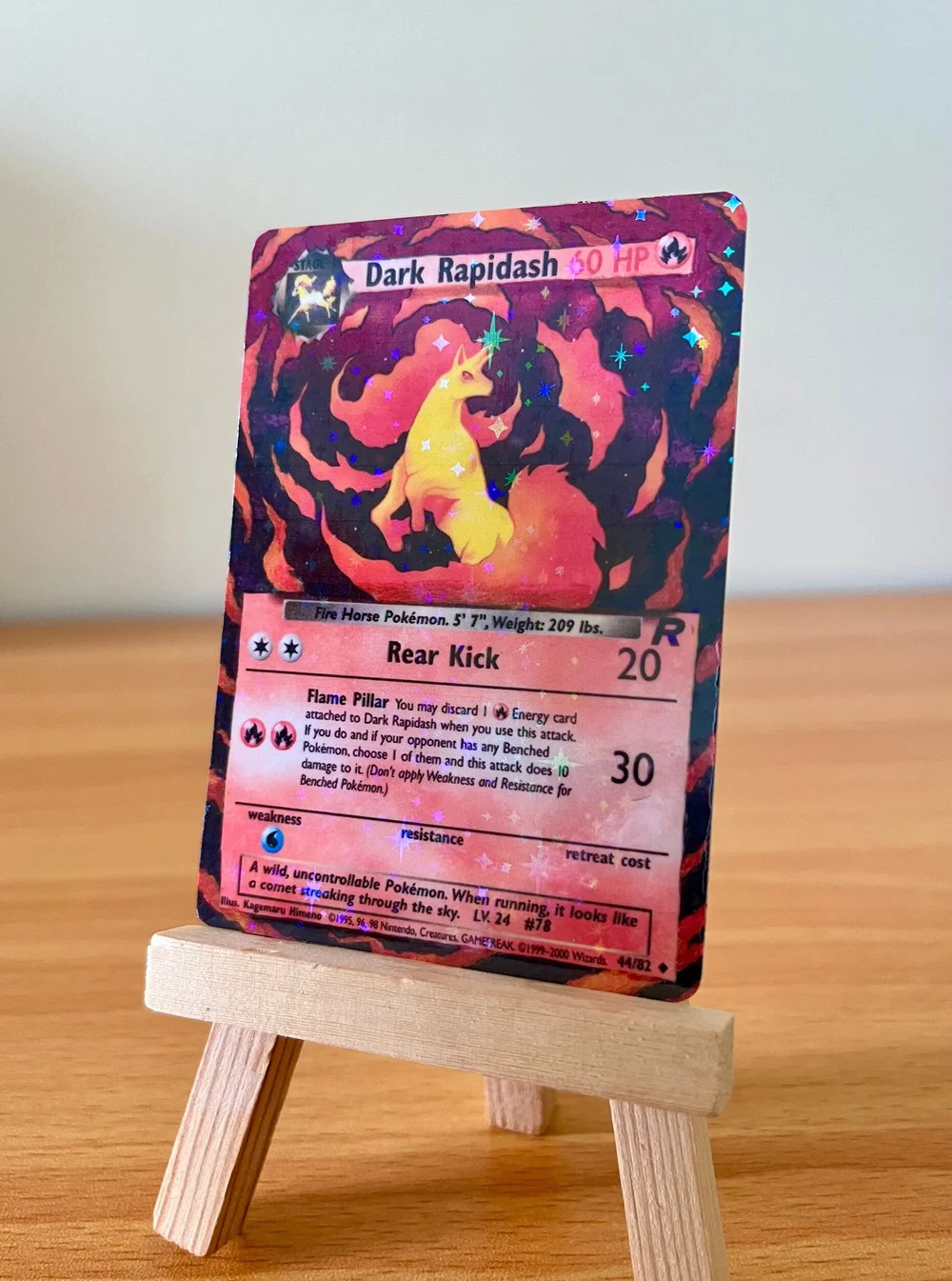 rapidash pokemon card Rapidash - 020/142 (SCR) Uncommon main image 1