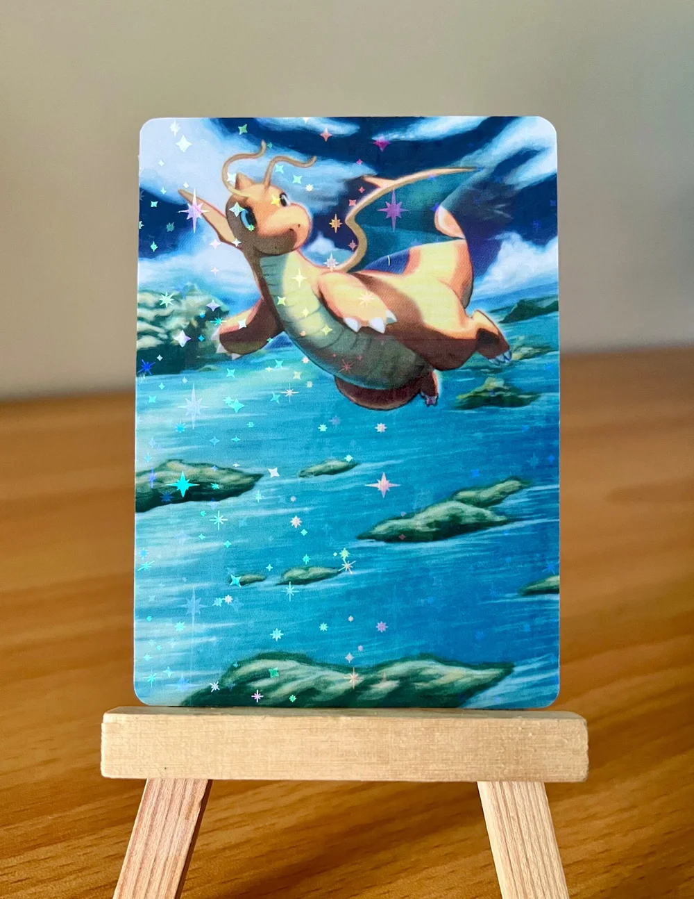 Dragonite Full Art Print  hollypaintscards