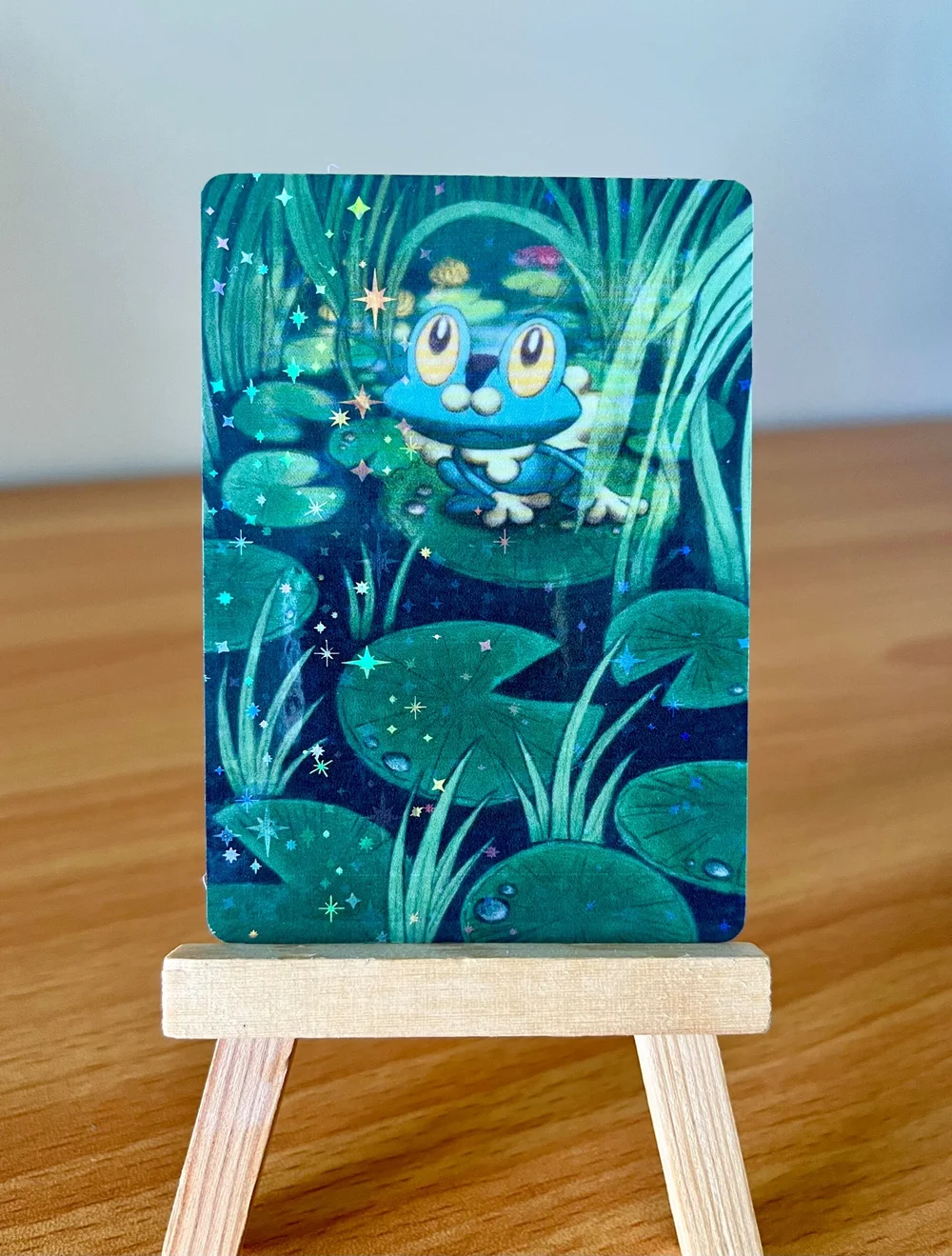 Froakie Full Art Print  hollypaintscards