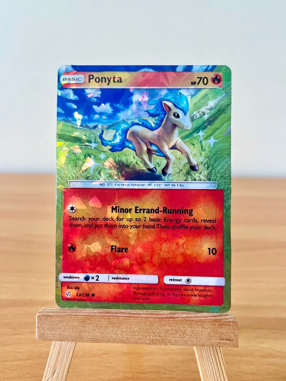 ponyta pokemon card Pokemon Card Japanese Ponyta 013/063 sv9a C TCG main image 0
