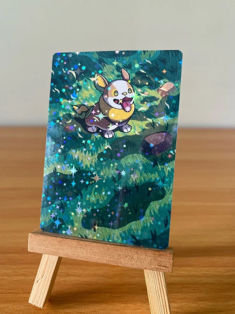 Yamper Full Art Print hollypaintscards Yamper Full Art Print hollypaintscards