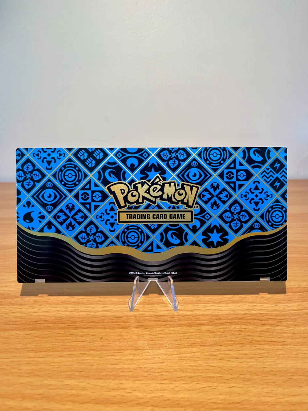 Magnetic 3-Card Frame (Blue)  hollypaintscards
