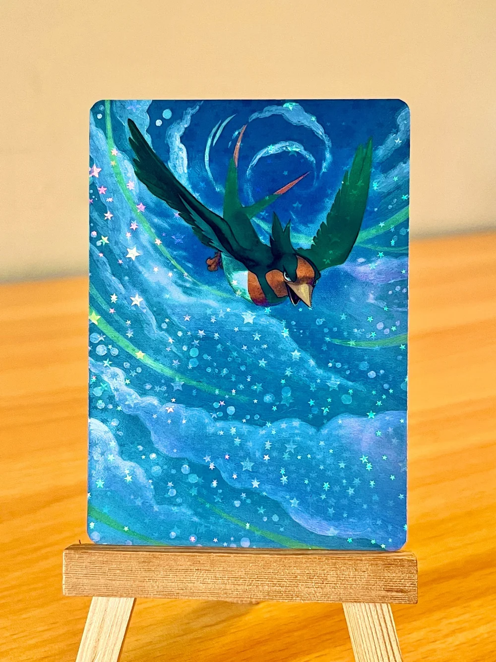 pokemon card swellow (Delta Species) (40/101) [EX: Dragon Frontiers] – Plug Colorless Ability Drive Off Once during your turn (before your attack) Fantasy Card - Swellow :