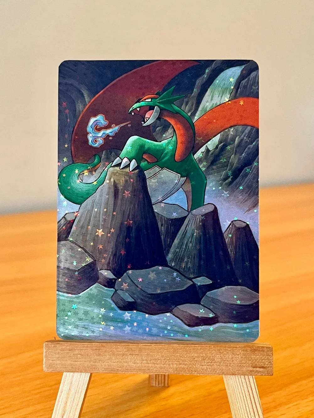 shiny salamence pokemon card Shiny Salamence Card by Poke-Cardz on DeviantArt