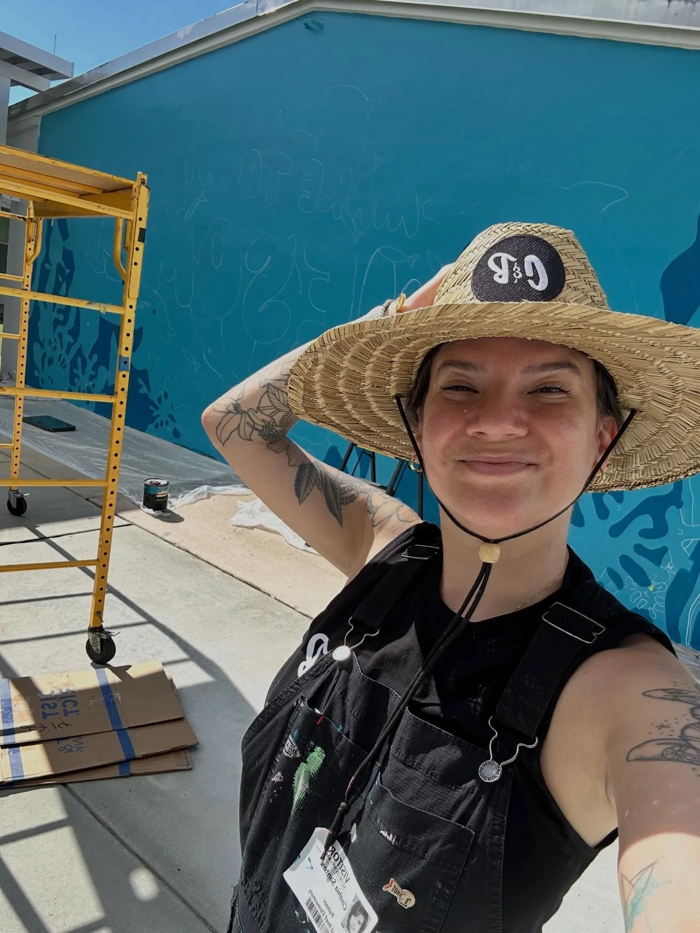 Happy New Year and happy painting! Currently booking for Spring/Summer 2026 with only a couple of spring spots left - send us an email through the link in our bio to start planning your business, brand, or city&rsquo;s dream mural today.