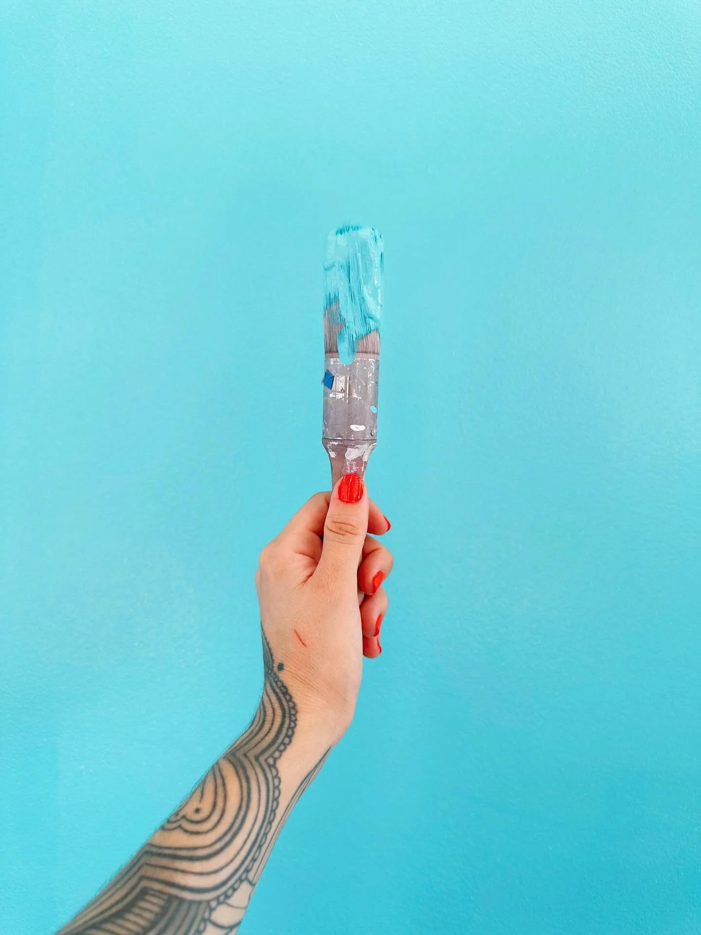 Putting paint where it ain&rsquo;t. Also, if you couldn&rsquo;t tell, I have a cat.