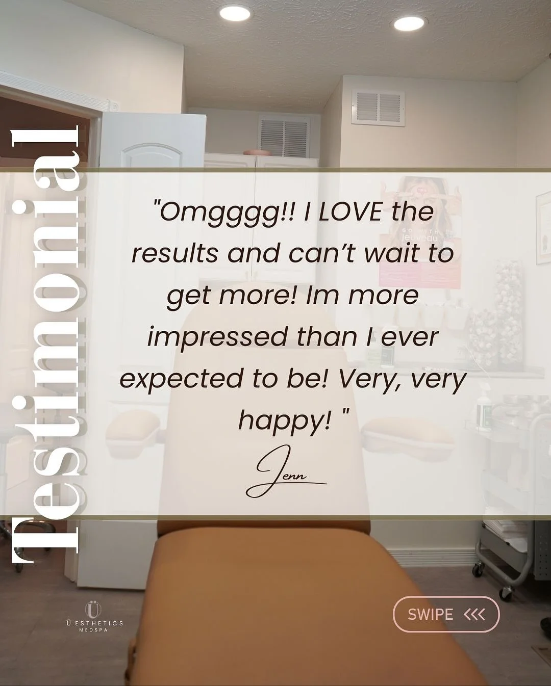 Every client&rsquo;s journey is unique, but the one thing they share is transformative, joy-filled results. We are honored to be part of your self-care story&mdash;empowering your glow, every day.

Ready to experience your own #&Uuml;estheticsIndy mo