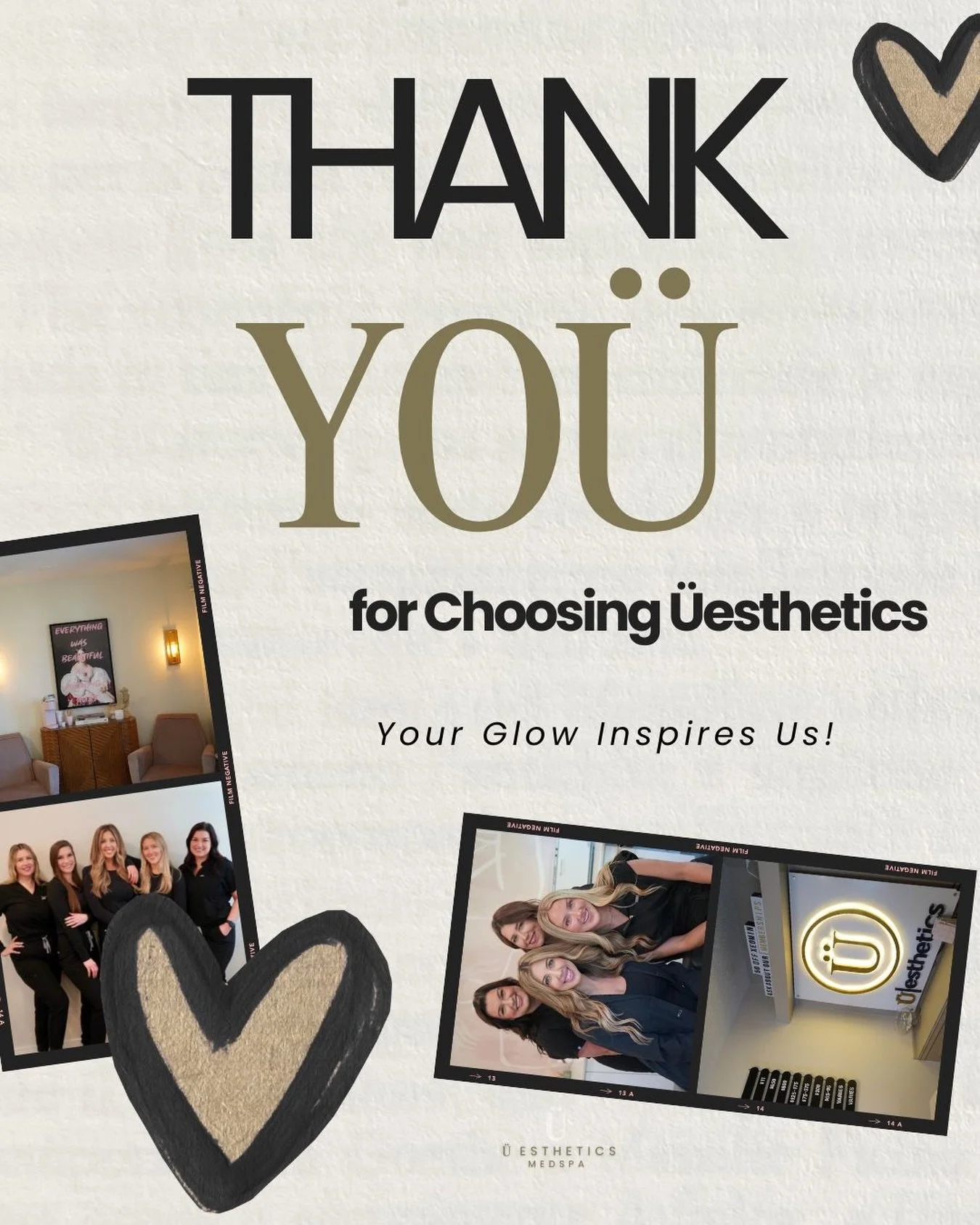 Thank you for allowing us to be a part of your self-care experience. Your commitment to empowering yourself and embracing your unique glow motivates us to continuously deliver the highest standard of care.

Here&rsquo;s to celebrating you&mdash;today