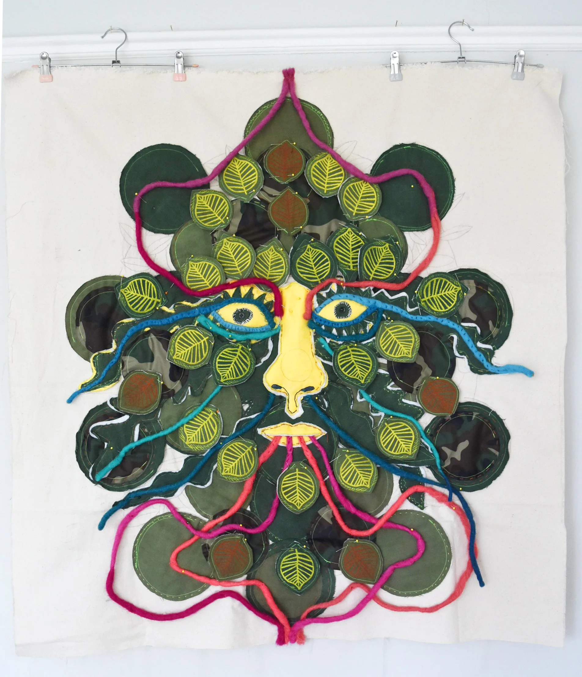 Great Mother Archetype (textile piece)