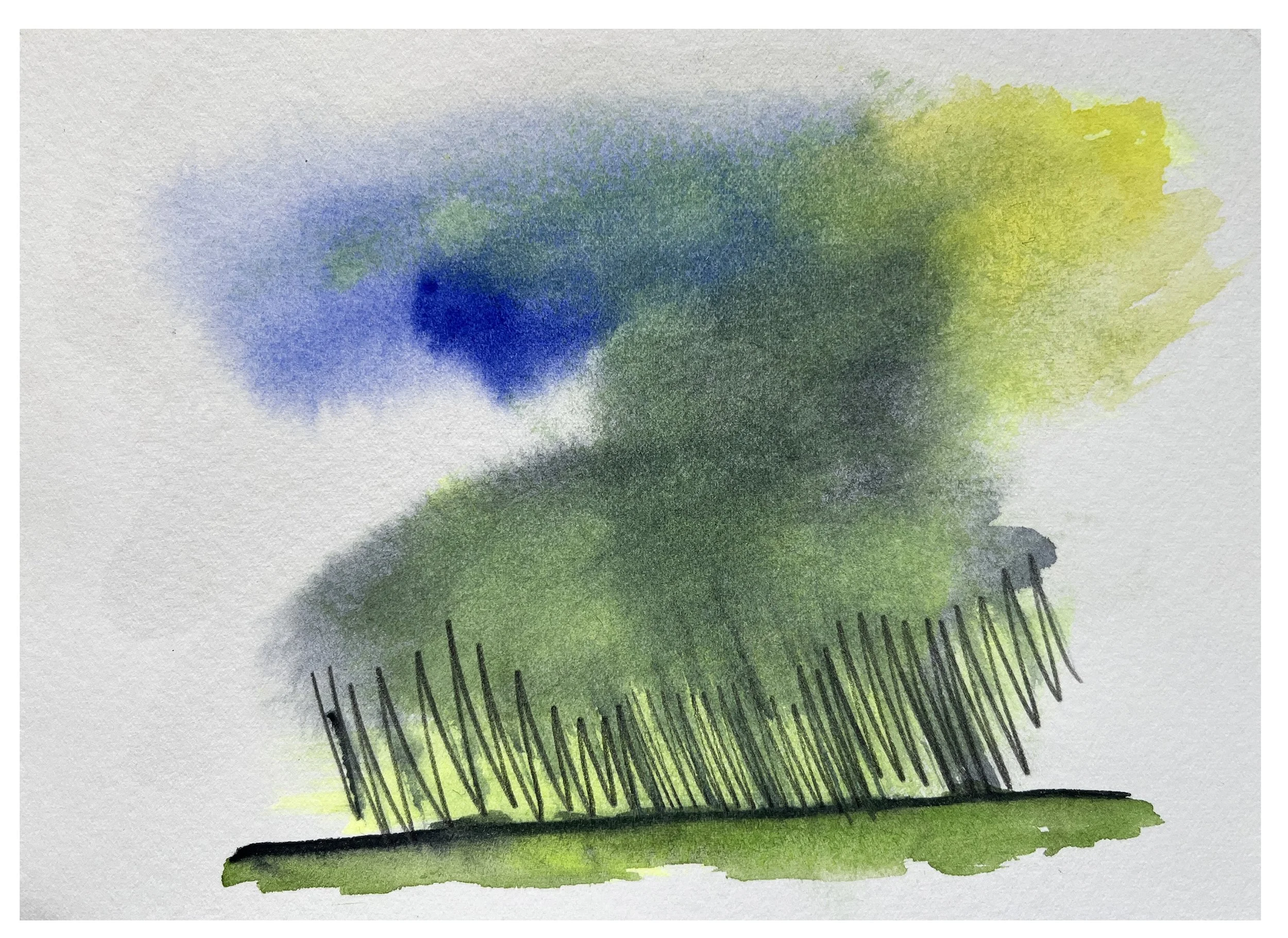 Landscape 03 Watercolour 2024