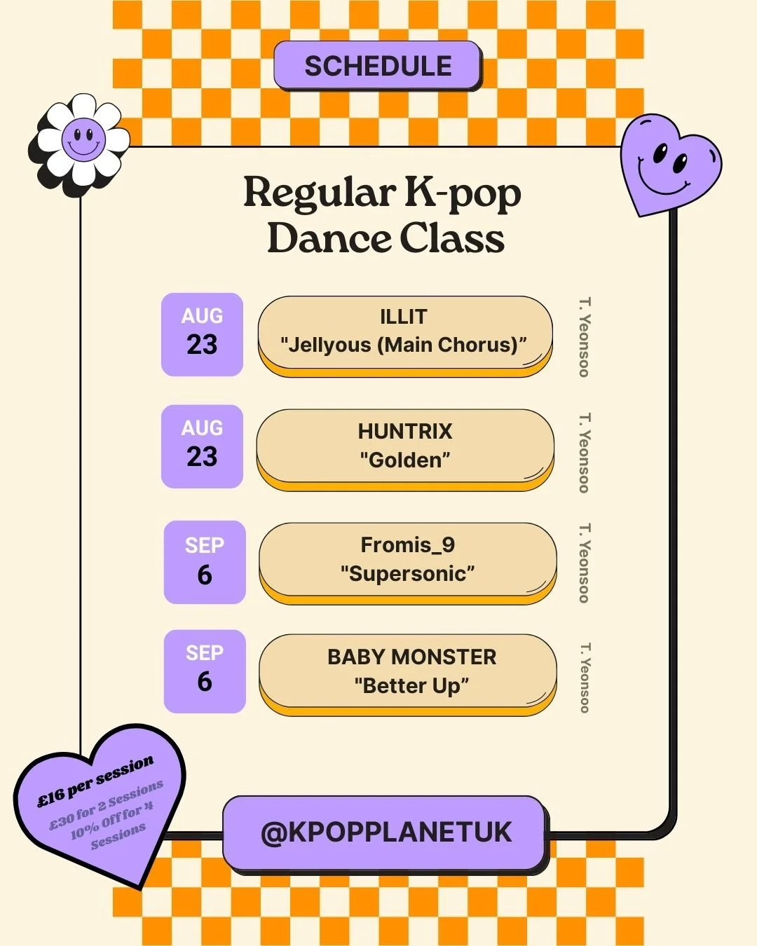 Regular K-pop Dance: Fromis_9 "Supersonic💫" (1 hr/All Ages & Open Levels)