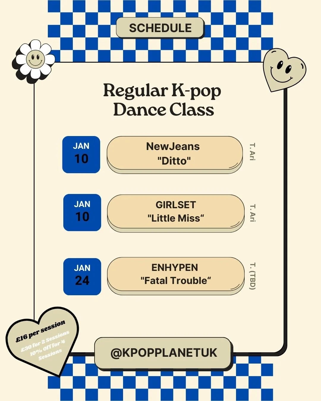 Regular K-pop Dance: GIRLSET "Little Miss💋" (1.5 hr/All Ages &amp; Open Levels)