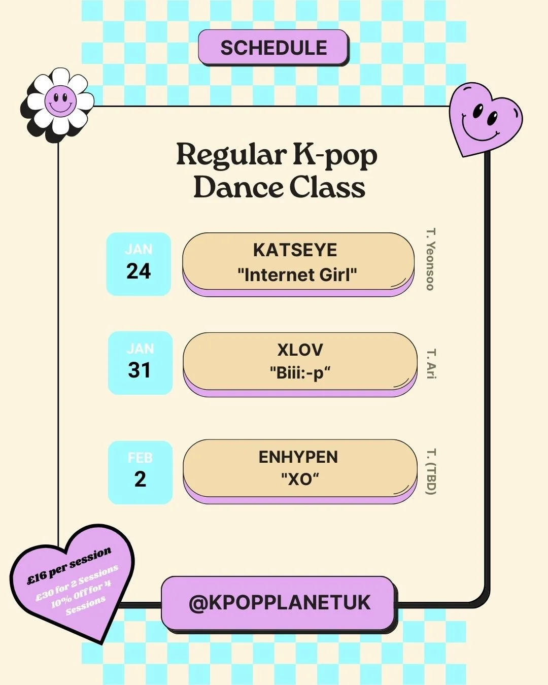 Regular K-pop Dance: ENHYPEN "XO💋" (1 hr/All Ages &amp; Open Levels)