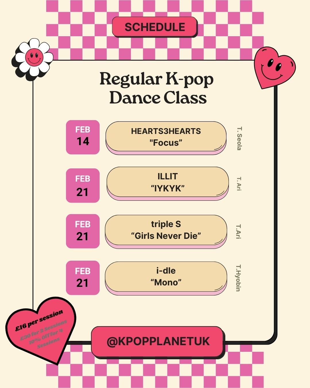 Regular K-pop Dance: HEARTS2HEARTS “Focus (Chorus+Dance Break)🔍" (1.5 hr/All Ages &amp; Open Levels)