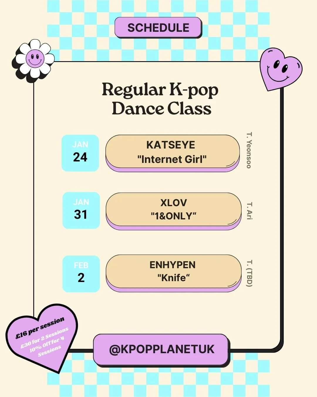 Regular K-pop Dance: ENHYPEN "Knife🏴" (1 hr/All Ages &amp; Open Levels)