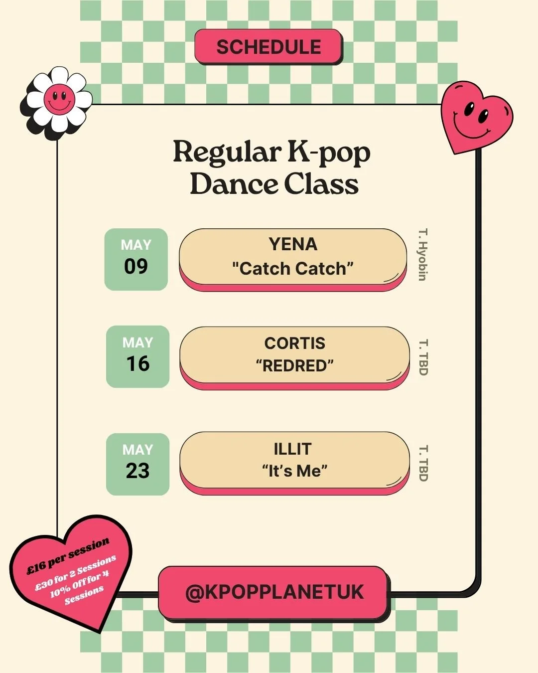 Regular K-pop Dance: ILLIT “It’s Me🎀” (1 hr/All Ages &amp; Open Levels)