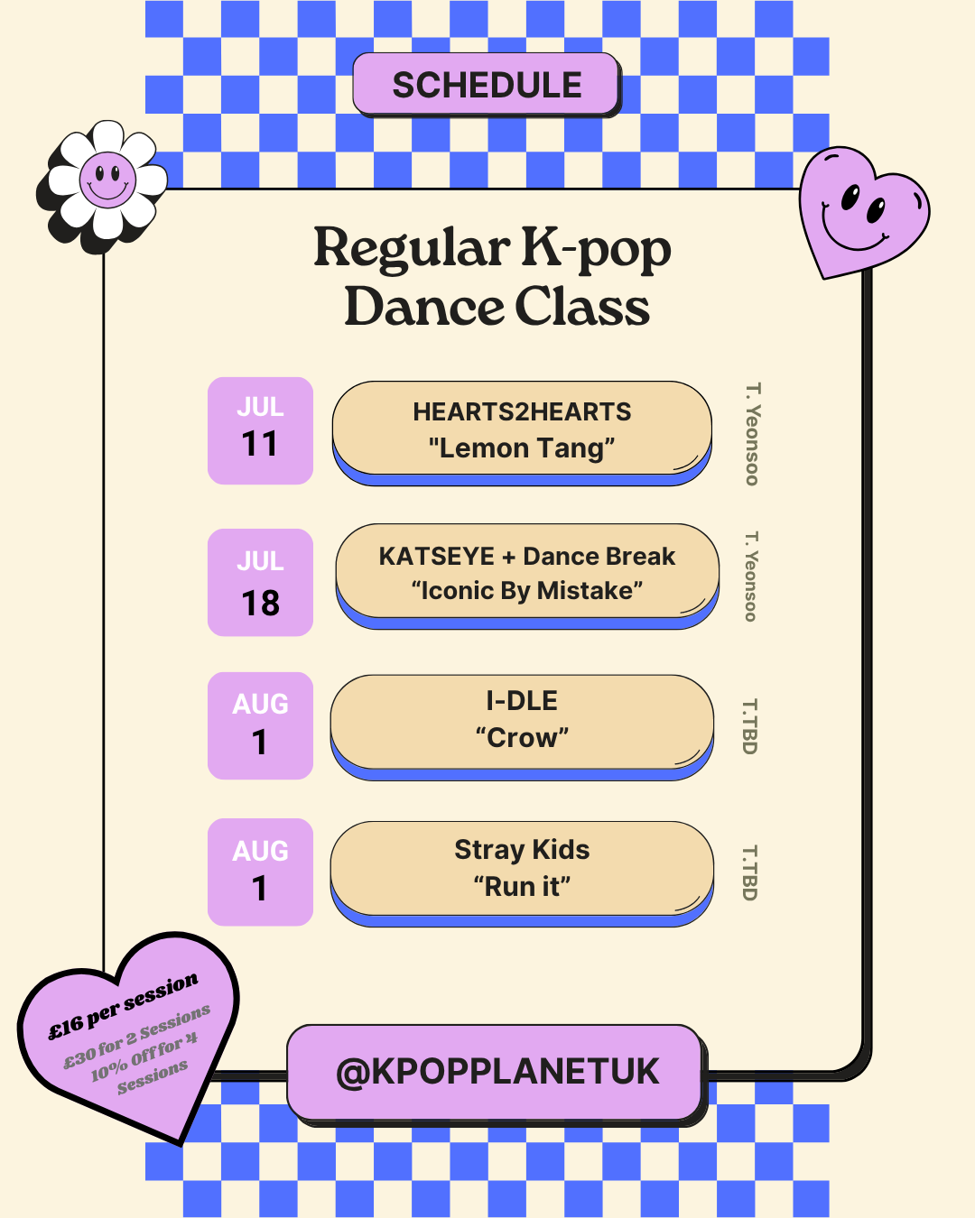 Regular K-pop Dance: IDLE "Crow🐦‍⬛" (1 hr/All Ages &amp; Open Levels)
