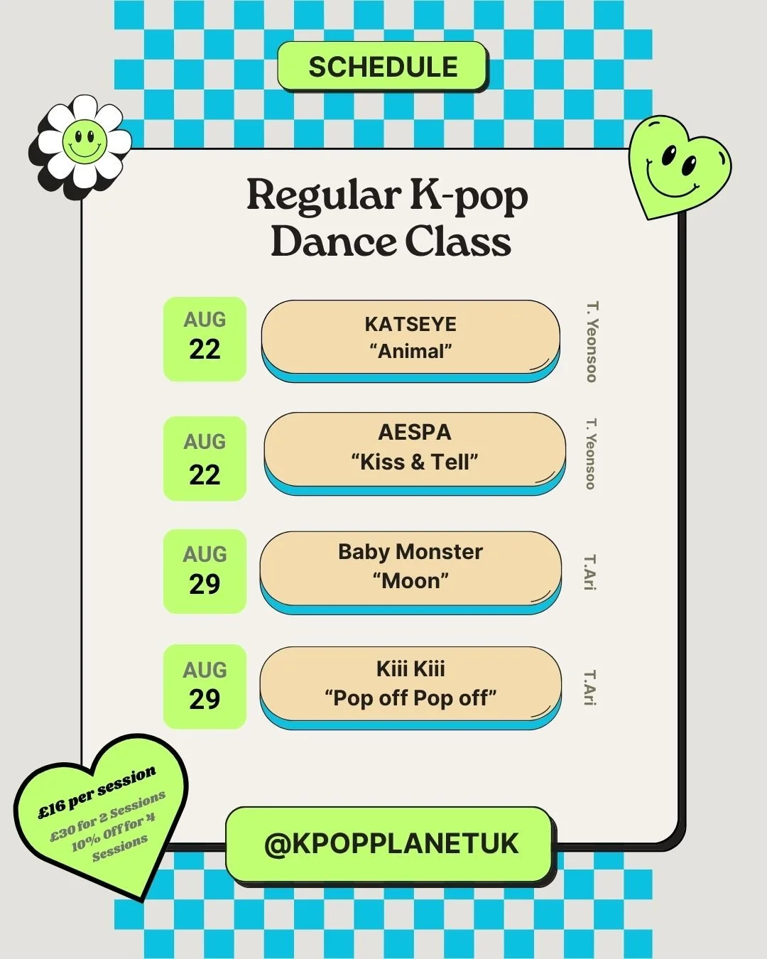 Regular K-pop Dance: Baby Monster “Moon🌕” (1 hr/All Ages &amp; Open Levels)