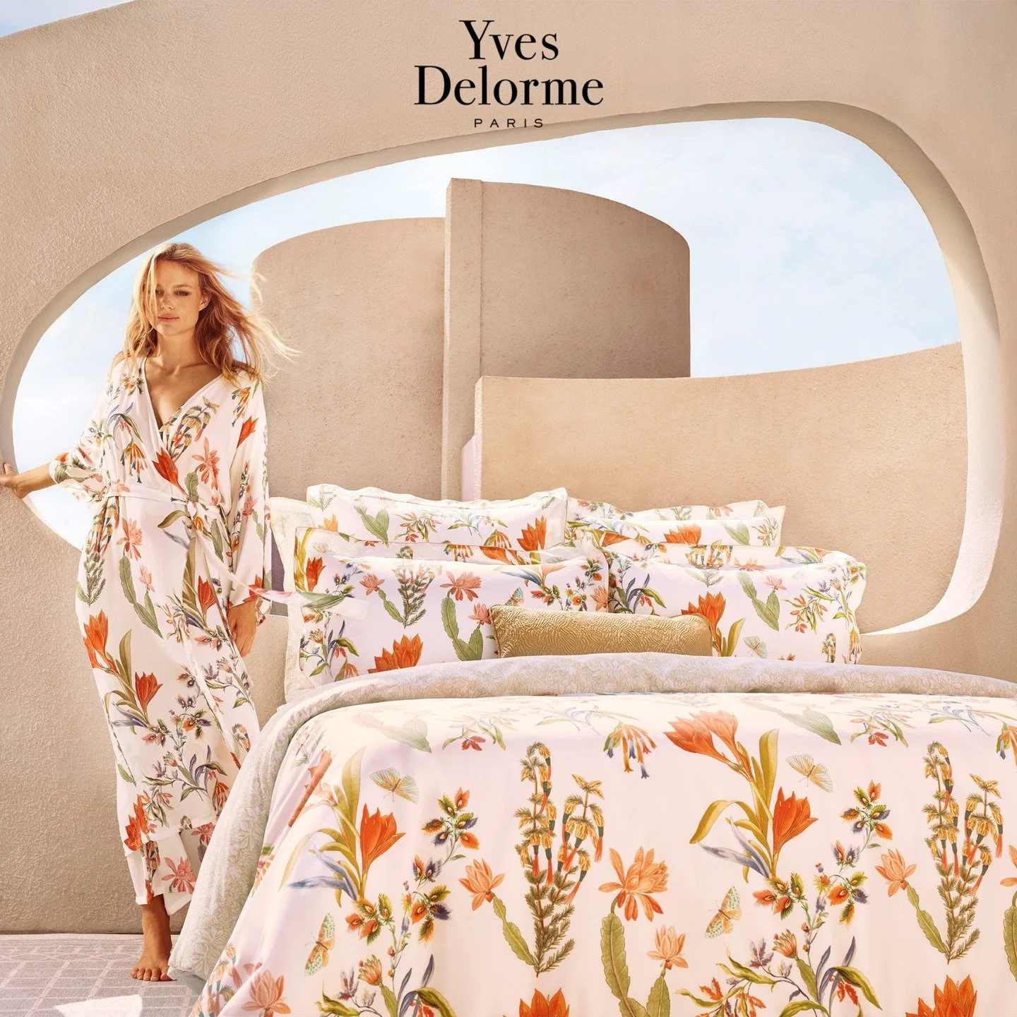 Introducing the NEW Spring-Summer collections from @yvesdelormeparis. Exclusive gift with $300 purchase of NEW, valued at $55.00. While supplies last. 

Featuring: &Egrave;ze Bed Collection.

#pastbasketmilwaukee #yvesdelorme #bedroomrefresh #luxuryb