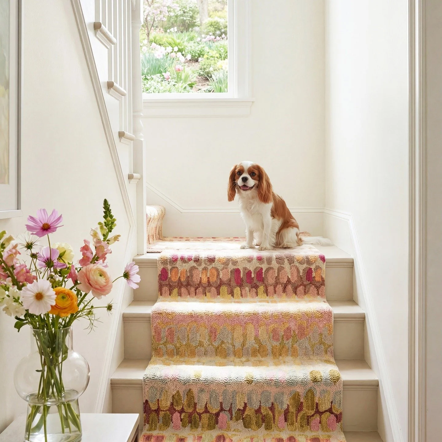 Seasonal Shift Sale. Save 30% with @annieselke. Includes: NEW, CLASSICS, CUSTOM, NATE BERKUS. 3/17-25.
Feat: Custom Paint Chip Runner. Available in many color options.

Don't miss this doggone great sale!