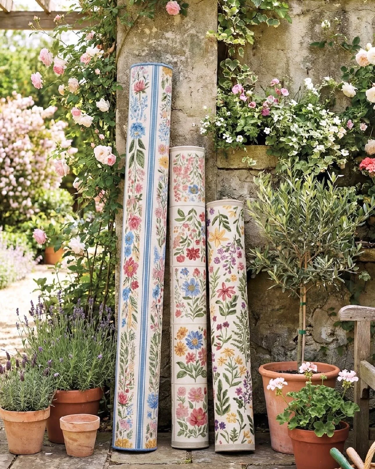 Happy Spring!! 💐 Welcome in the new season with these lovely pieces. 30% off @annieselke. Includes Dash &amp; Albert, Pine Cone Hill. Taking orders thru 3/25.  #pastbasketmilwaukee #pastbasket 
#annieselke
#dashandalbert
#rugsale
#30percentoff
#shop