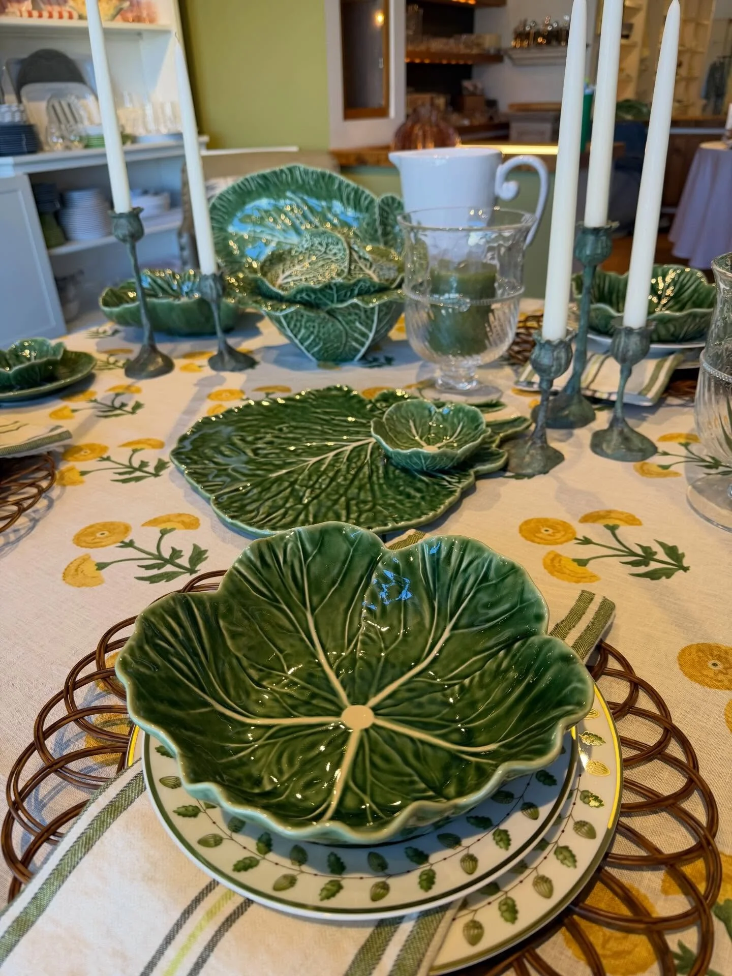 Our @bordallopinheiroofficial Cabbagewear has FINALLY sprouted! Our first shipment arrived and already half of it has been snatched up! What we love about Cabbagewear is that it was the first dishes to embrace having fun at your dinner table. It&rsqu