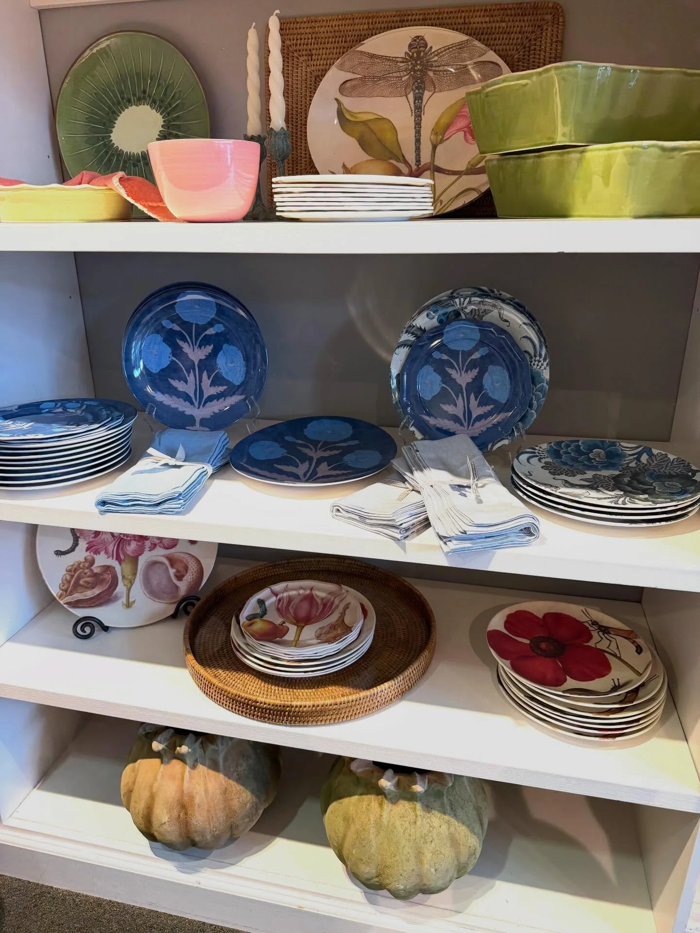 Come in and see our new collection of melamine dishes. #outdoorwisconsin #designedhome