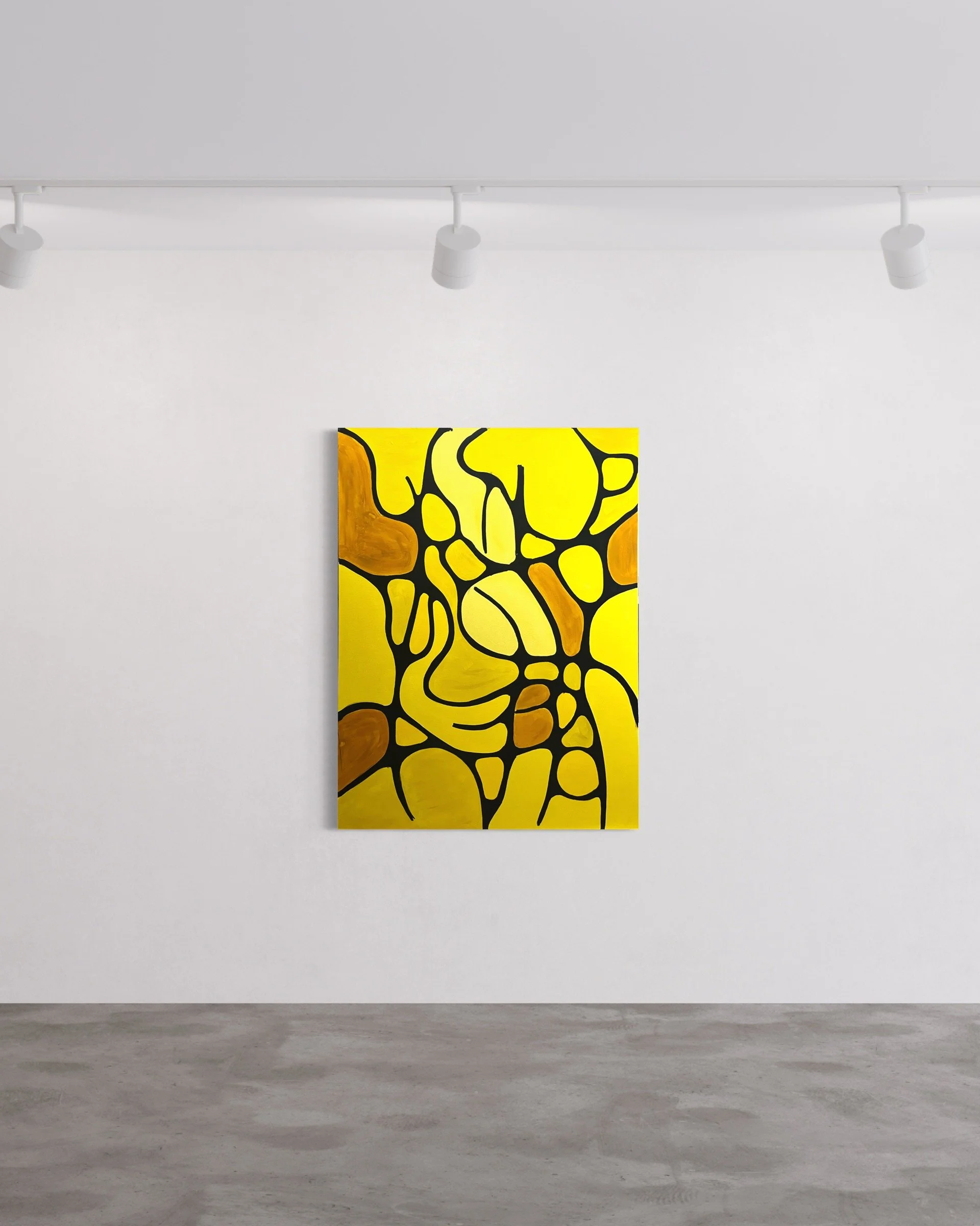 Acrylic on Canvas.
36 x 48 in.