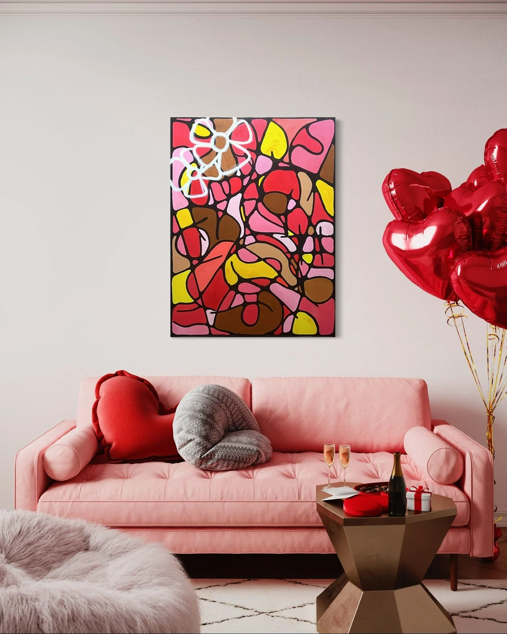 Acrylic on canvas.
36 x 48 in.
SOLD.