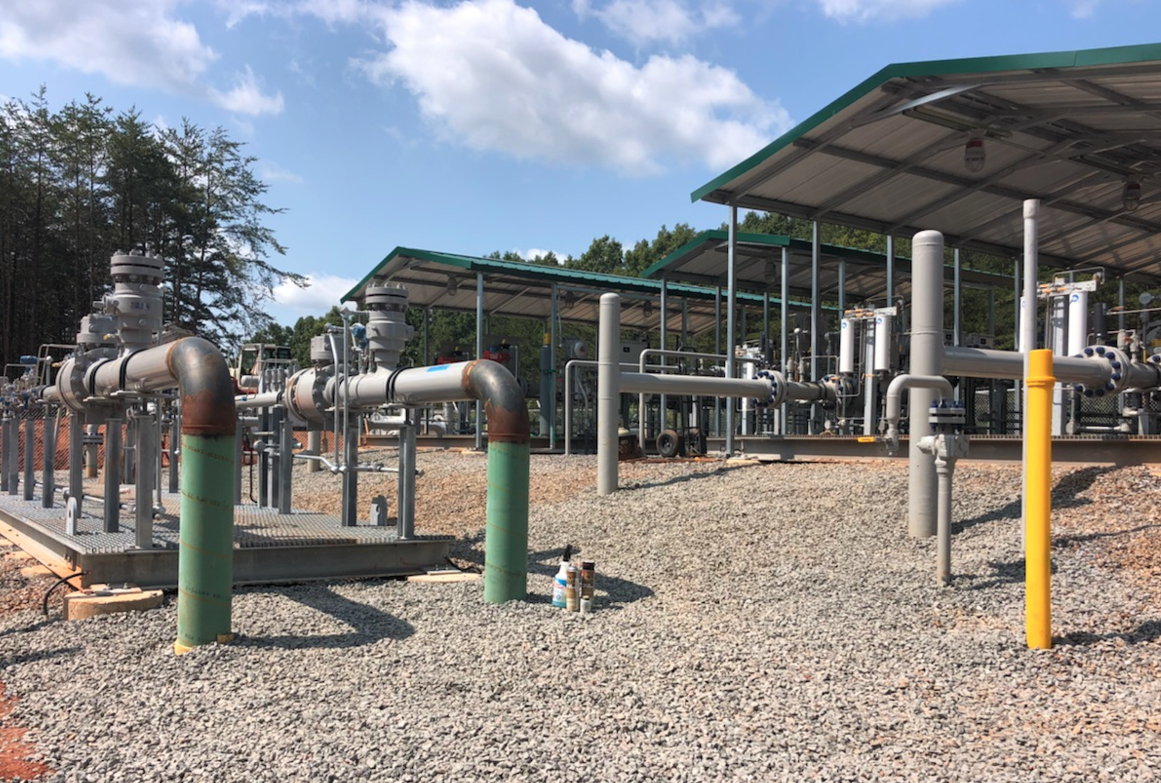 Pipeline engineering worksite