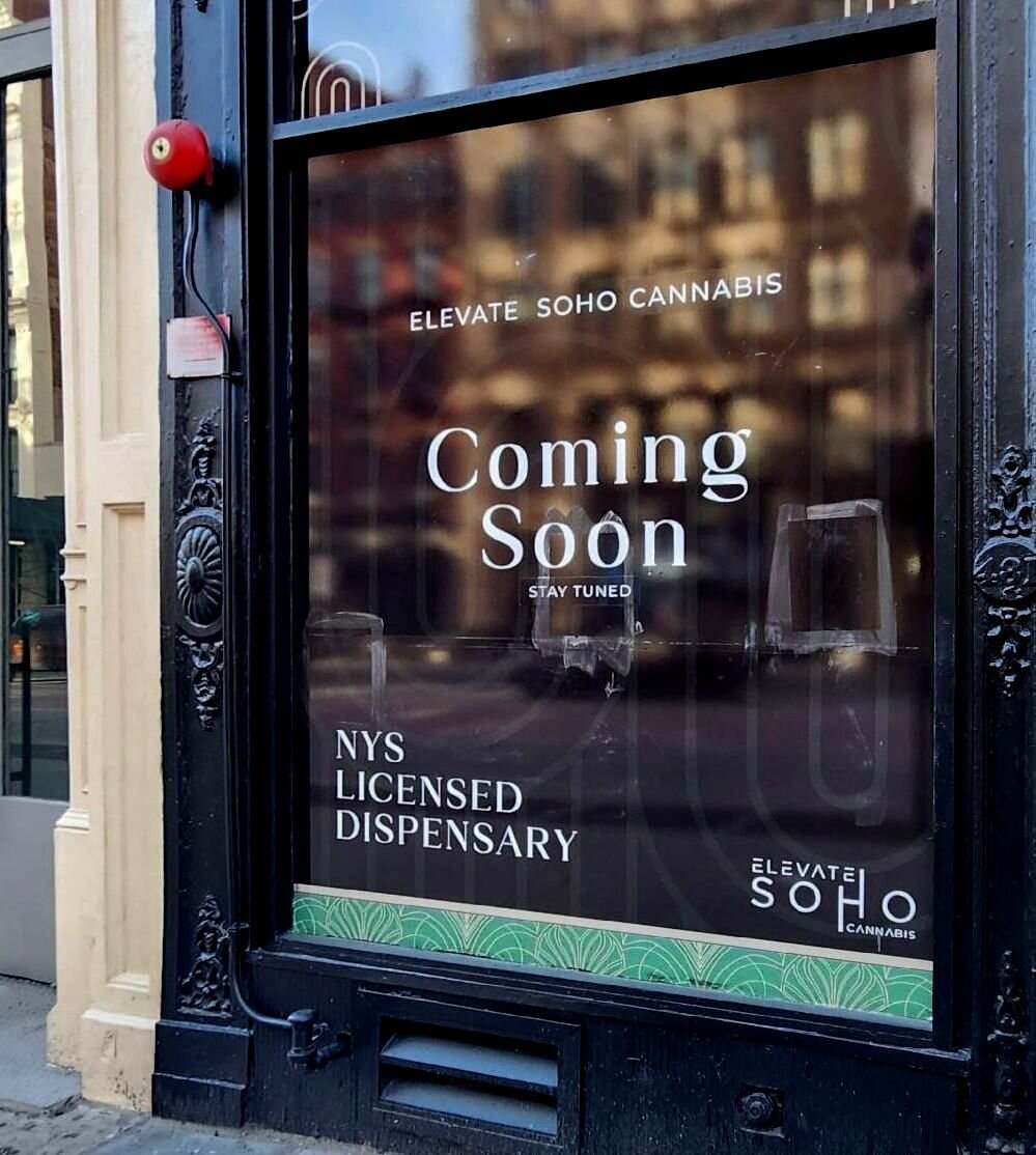 Get ready, Soho! Something extraordinary is on its way, and we're eager to unveil it. Stay tuned for an exclusive sneak peek of our latest dispensary design currently under construction.